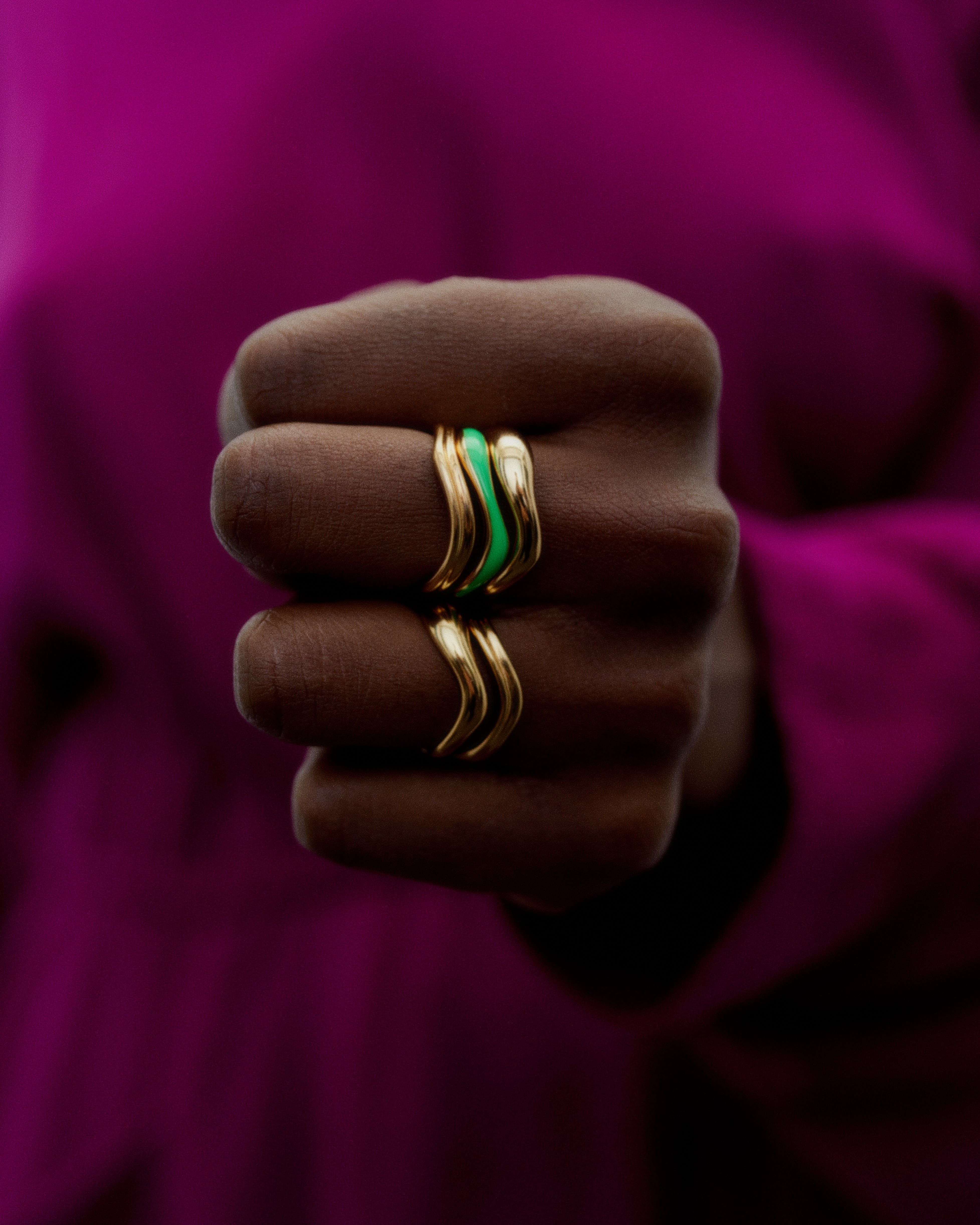 Maria Black Ringe Vayu Ring Sølv