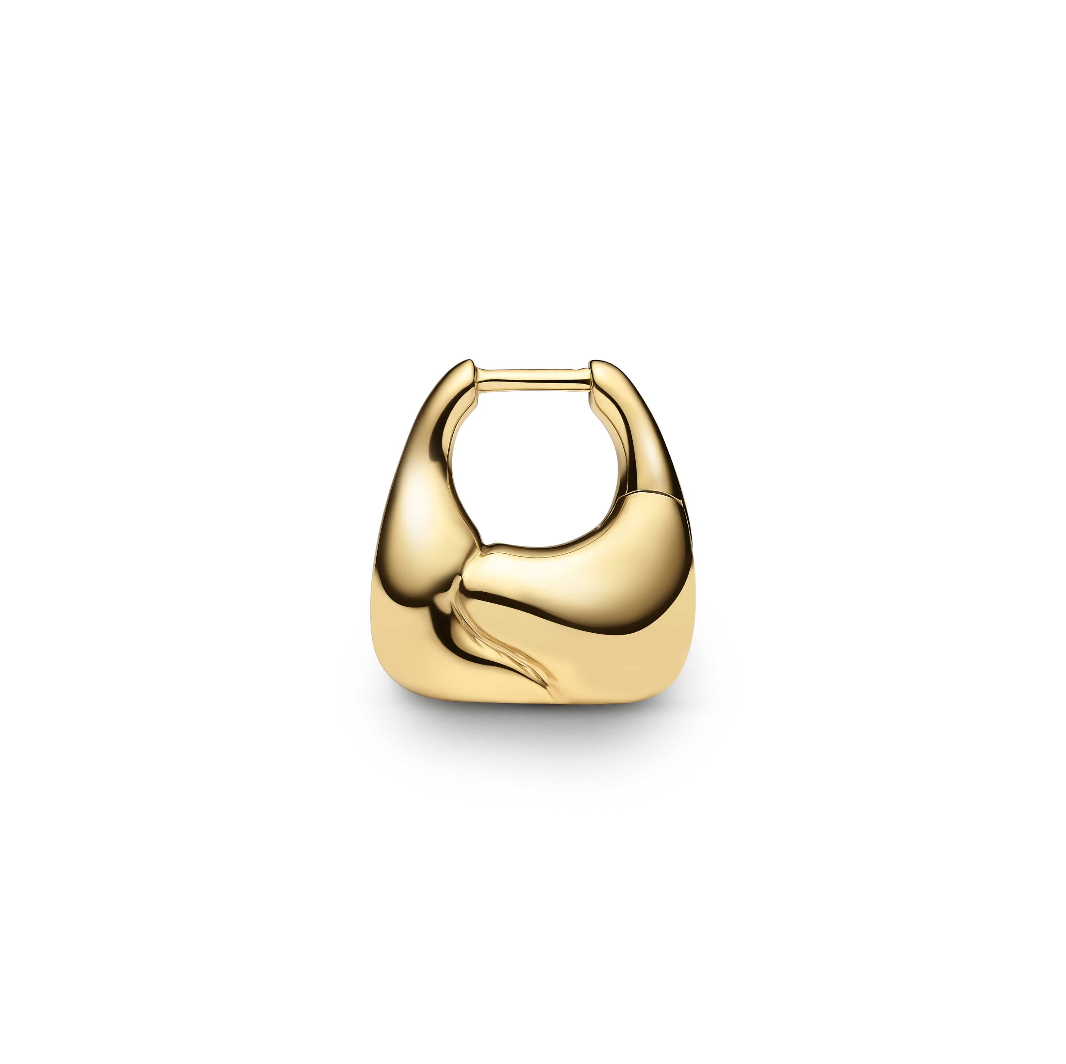 Maria Black Øreringe Weekender Huggie - Guld