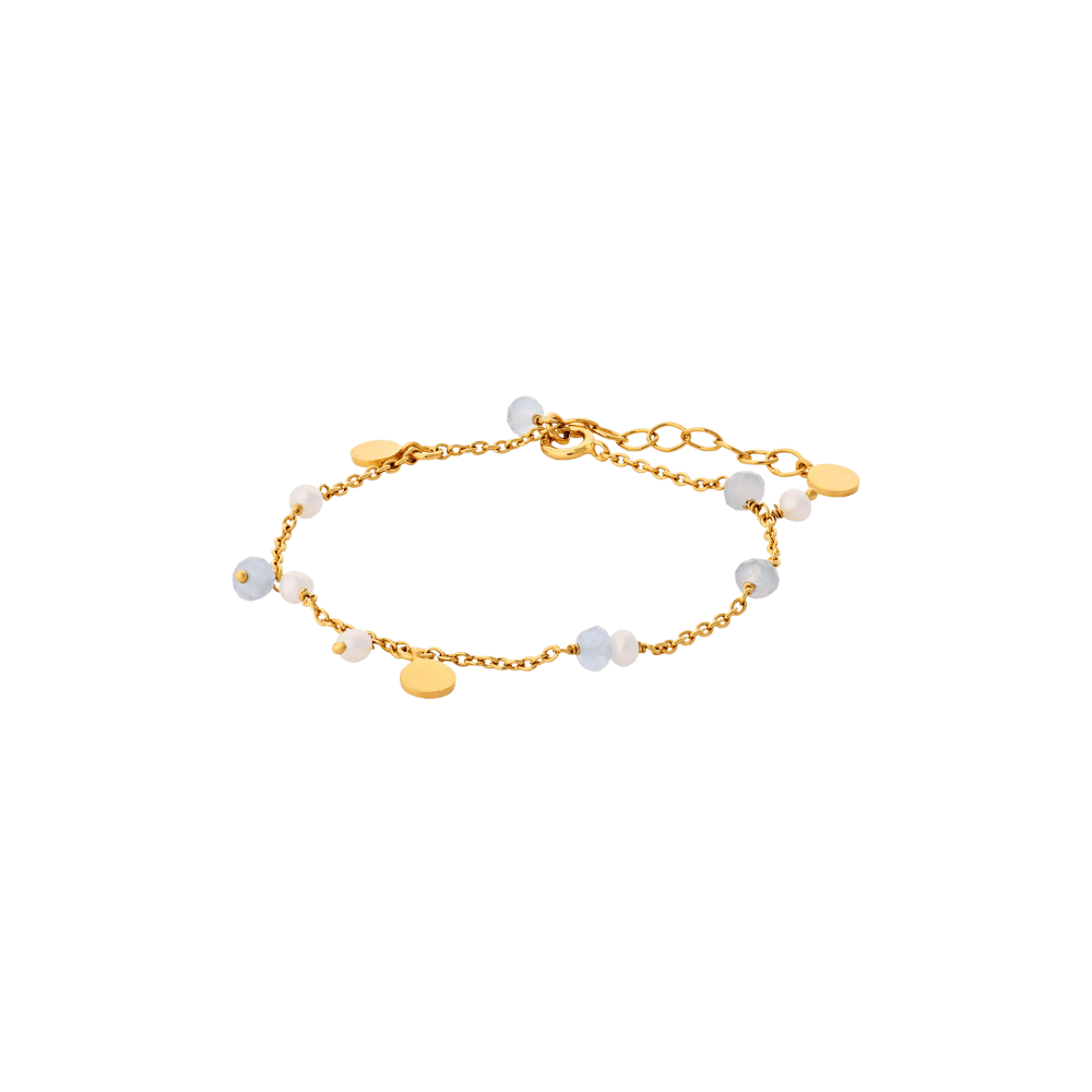 Pernille Corydon Armbånd Afterglow Sea armbånd - forgyldt b-256-gp