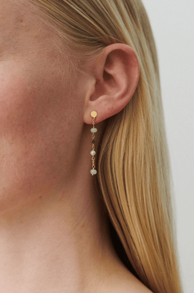 Pernille Corydon Øreringe Afterglow Sea ørekæder - forgyldt e-256-gp