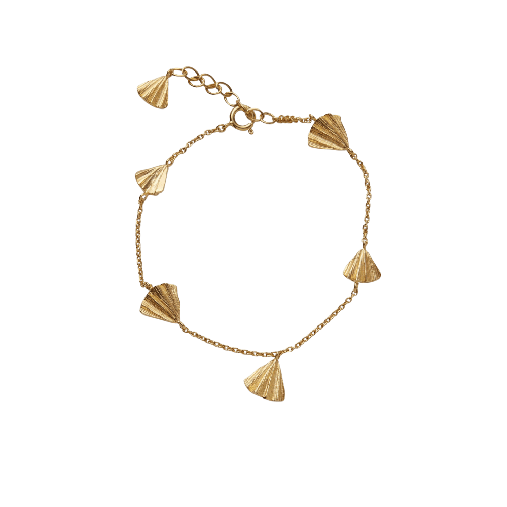 Pernille Corydon Armbånd Autumn Leaf armbånd - forgyldt b-497-gp
