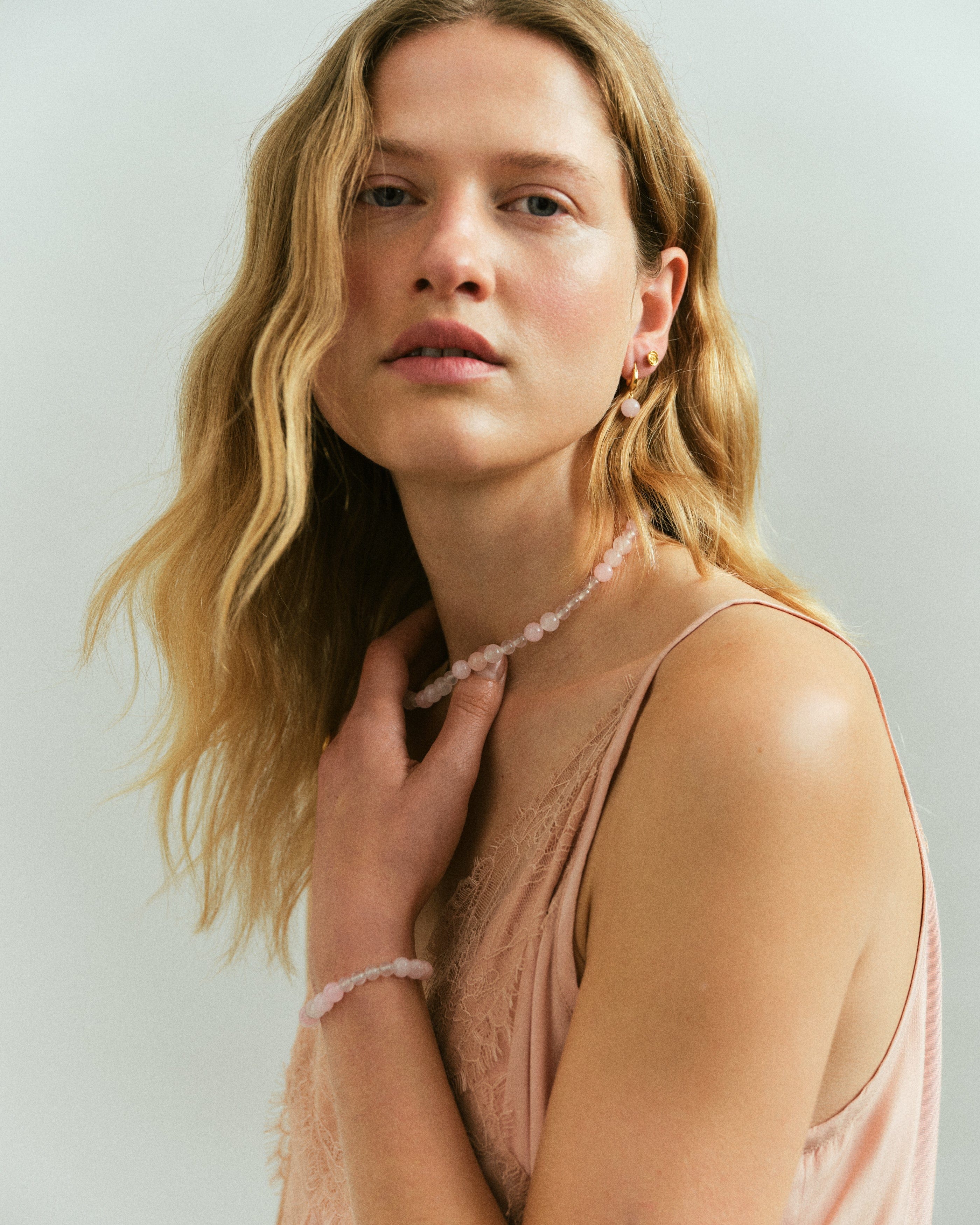 Pernille Corydon Ørering Blush øreringe - SØLV e-526-s