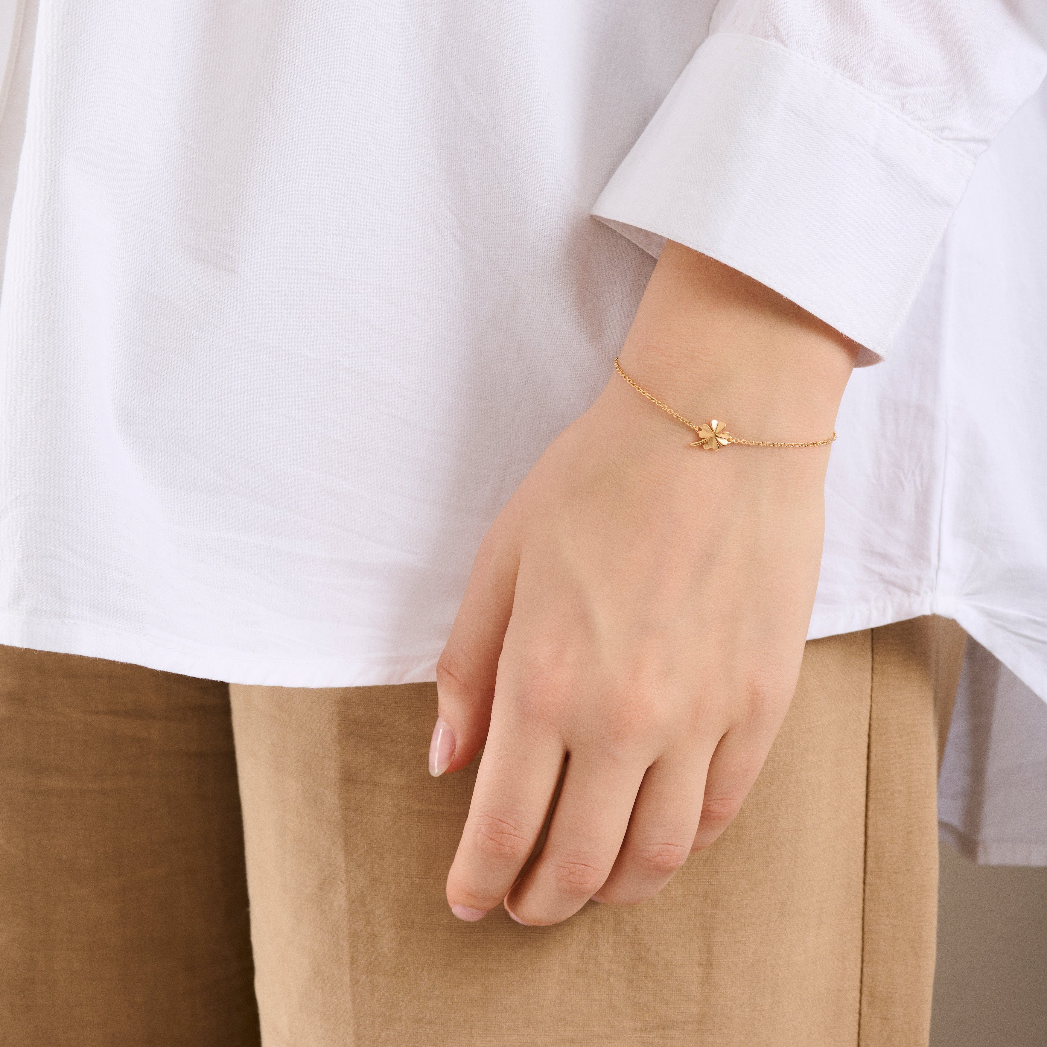 Pernille Corydon Armbånd Clover armbånd b-320-gp