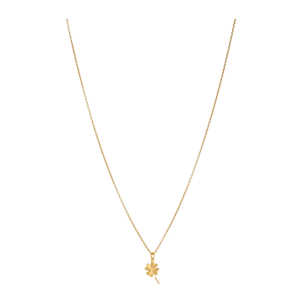 Pernille Corydon Halskæder Clover halskæde - forgyldt n-320-gp