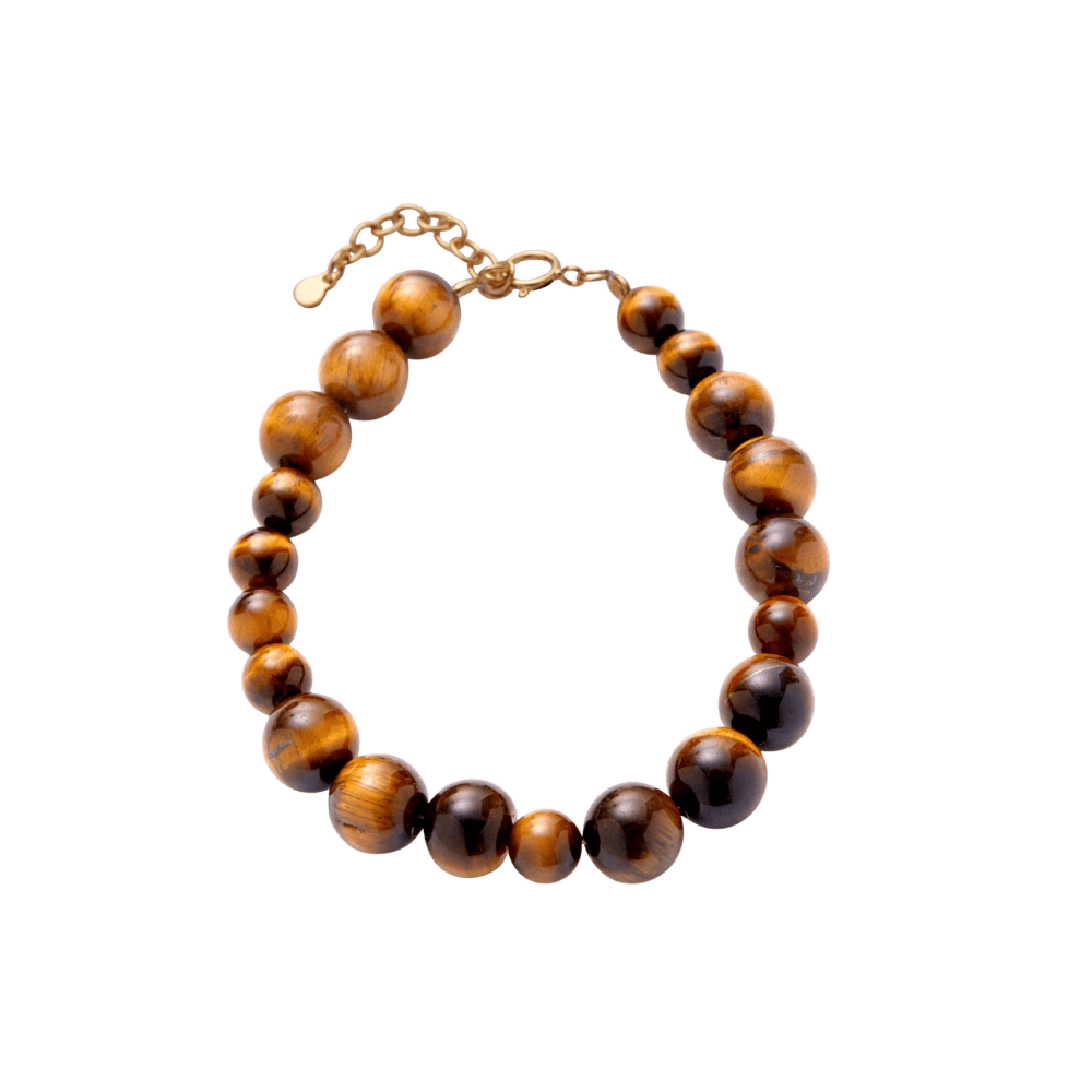 Pernille Corydon Armbånd Earth armbånd med tigereye - forgyldt b-322-gp