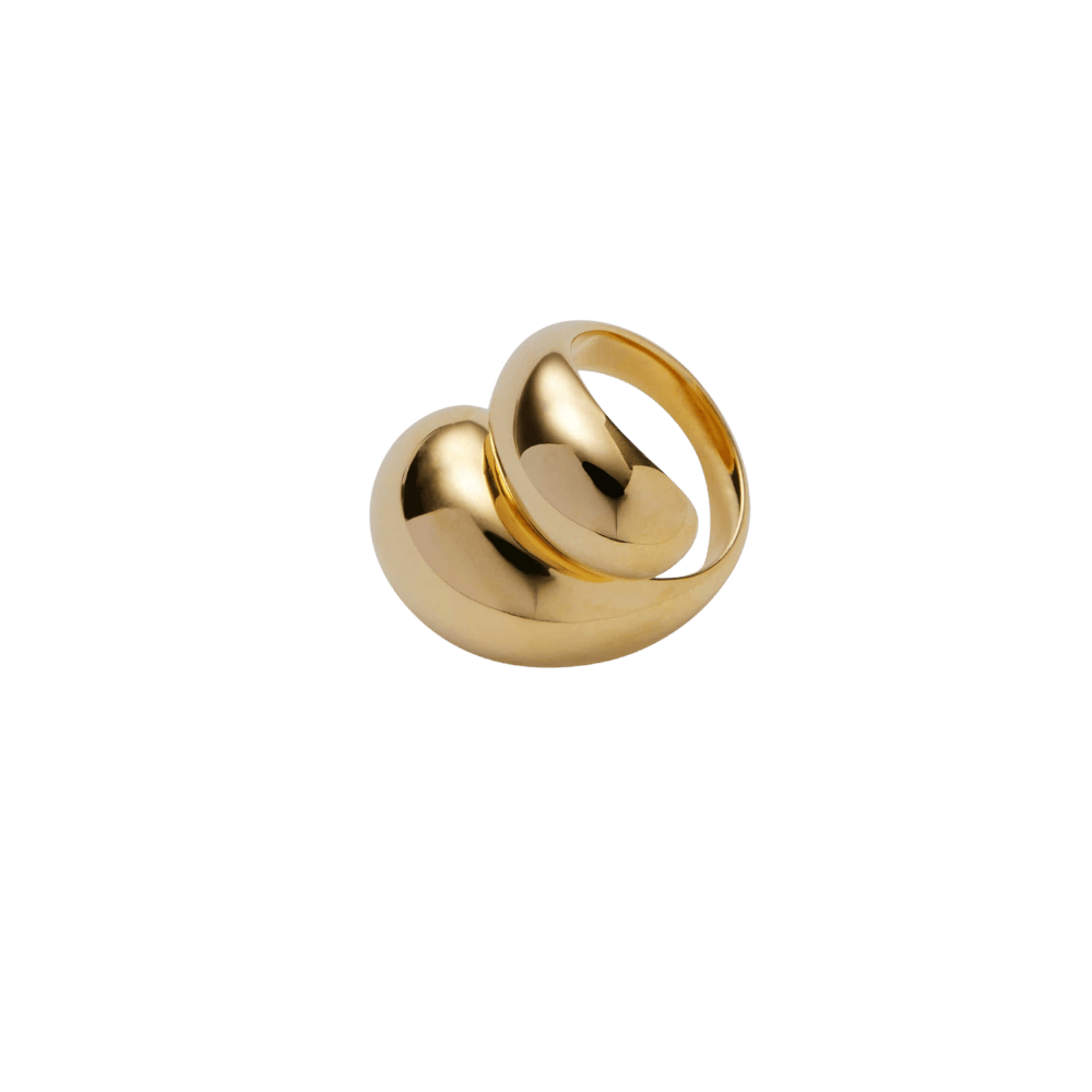 Pernille Corydon Ringe La Pausa Ring - forgyldt messing