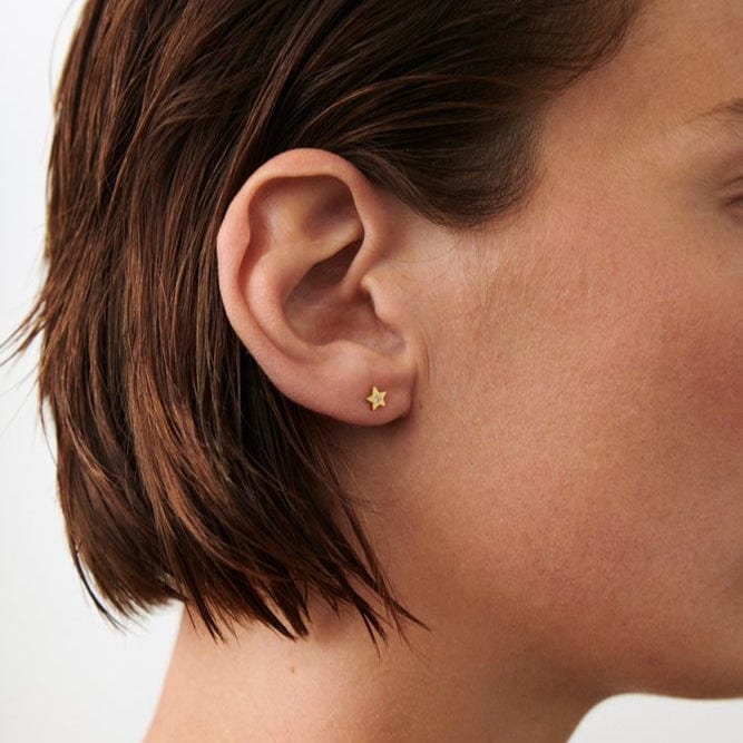 Pernille Corydon Øreringe Night Light sæt med 3 ørestikker - forgyldt c-122-gp