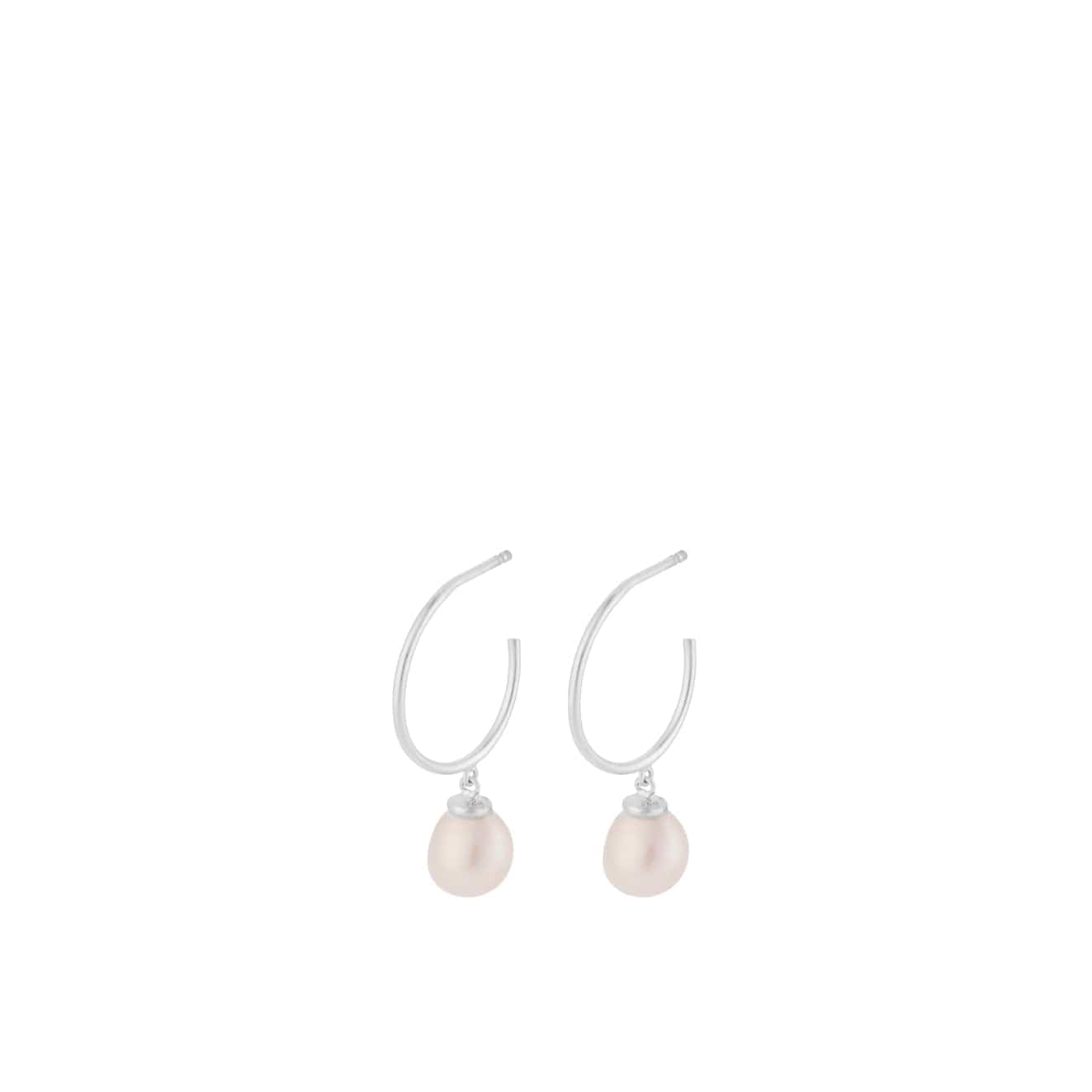 Pernille Corydon Øreringe Ocean Dream Hoops - sølv e-454-s