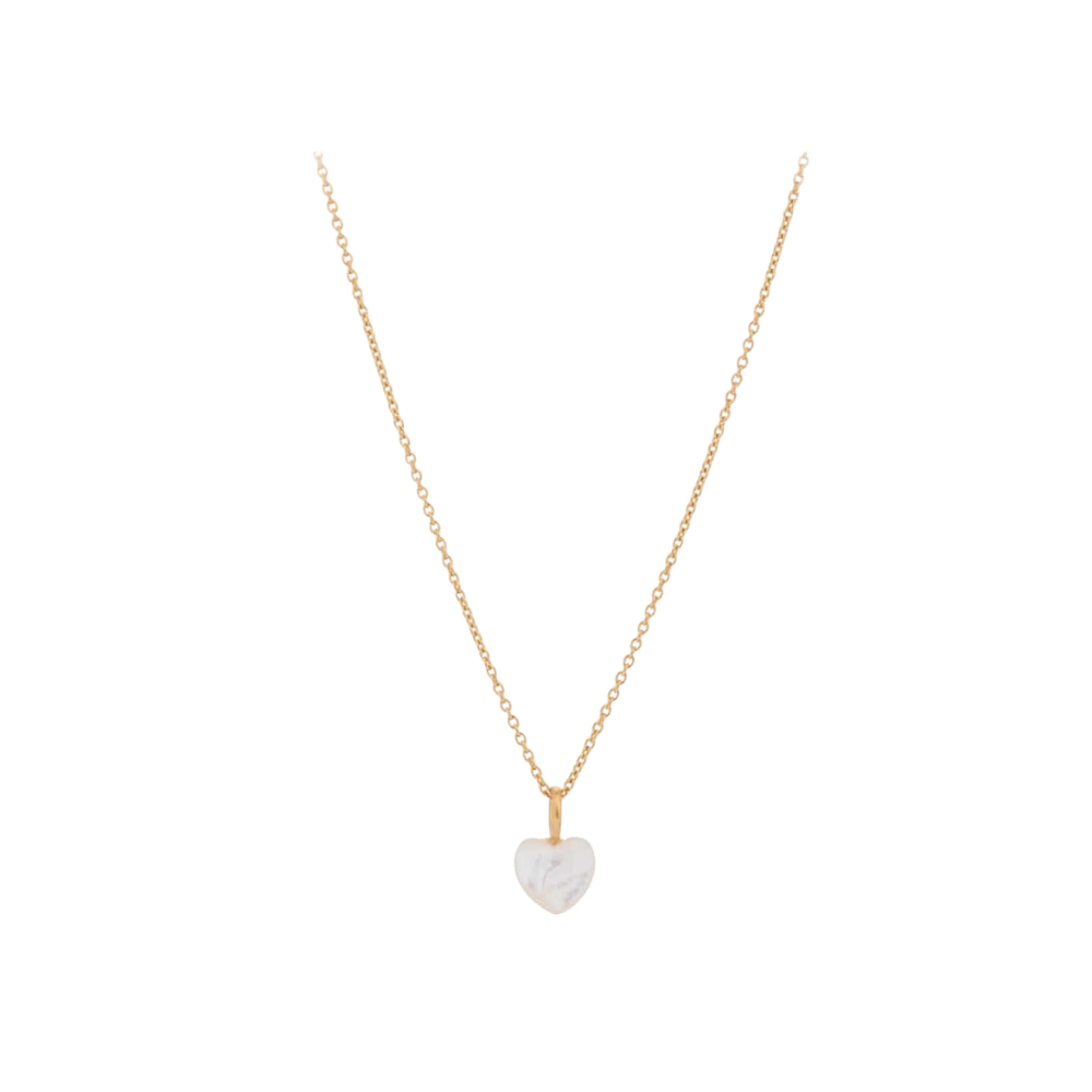 Pernille Corydon Halskæder Ocean Heart halskæde - forgyldt n-387-gp