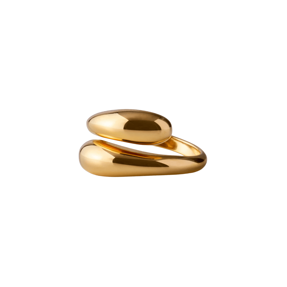 Pernille Corydon Ringe Rain ring - forgyldt