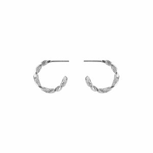 Pernille Corydon Øreringe Small Dancing Wave Hoops e-488-s