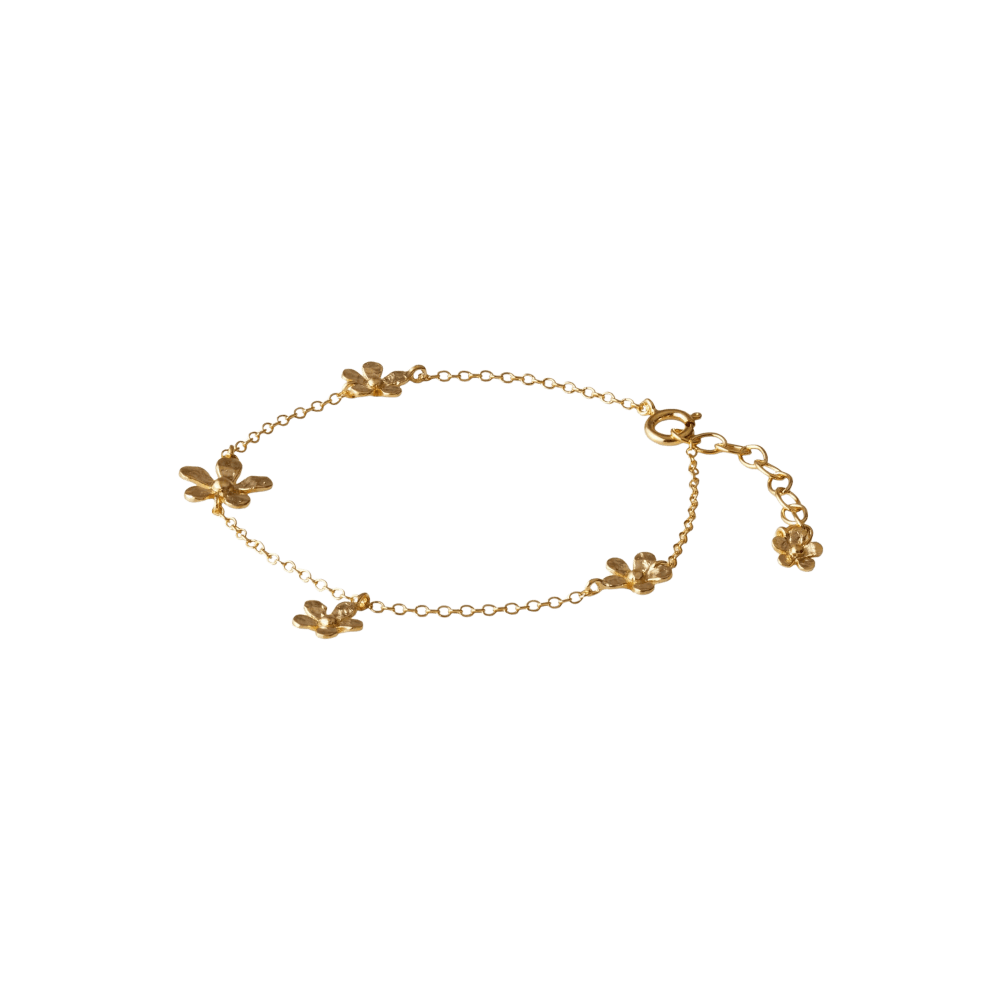 Pernille Corydon Armbånd Wild Poppy armbånd - forgyldt b-363-gp