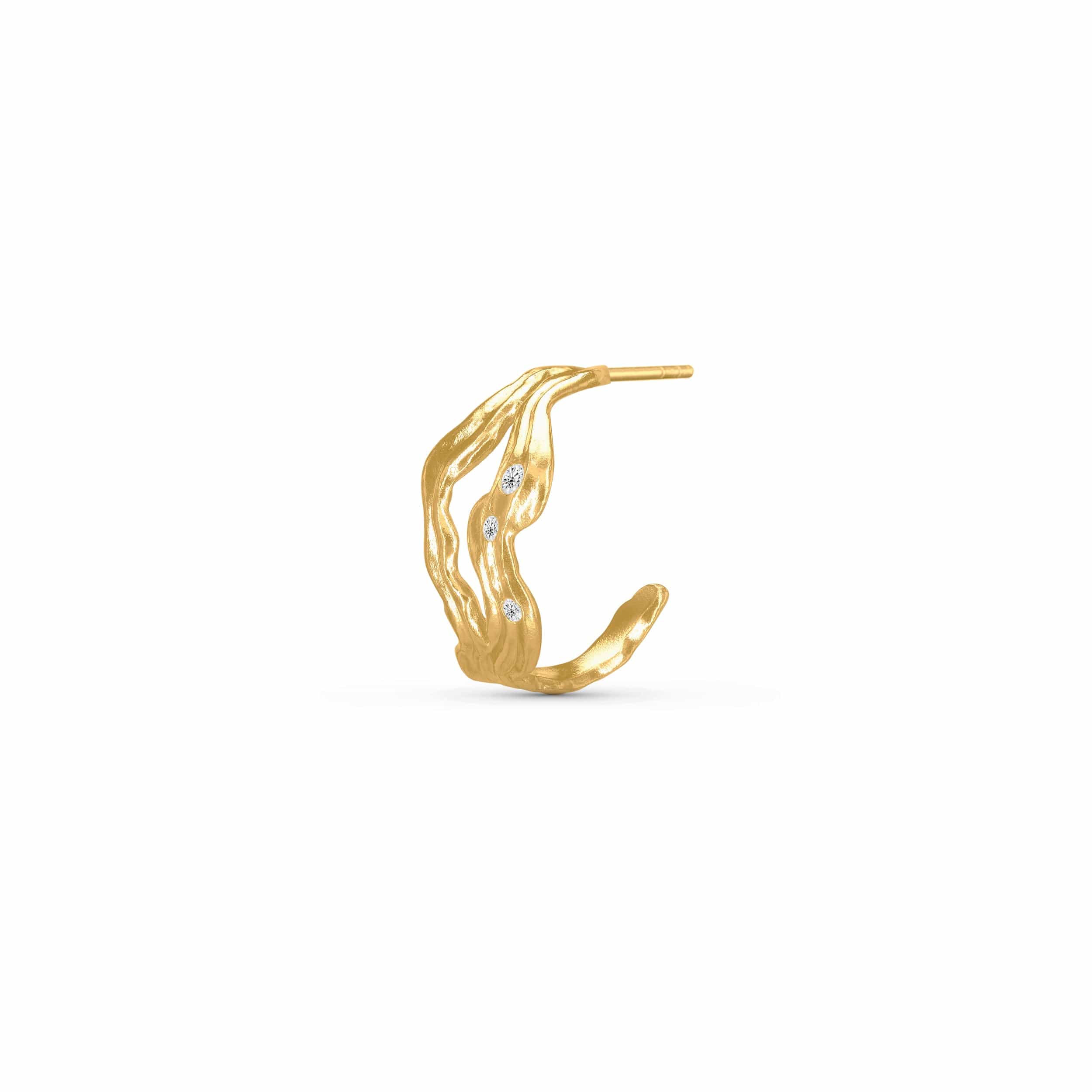 Polar Jewelry Øreringe CASSIOPEIA HOOP ØRERING POL403