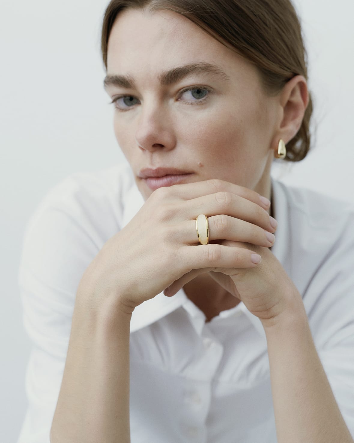 Ragbag Øreringe Datura Hoops - Sølv 12142-SS