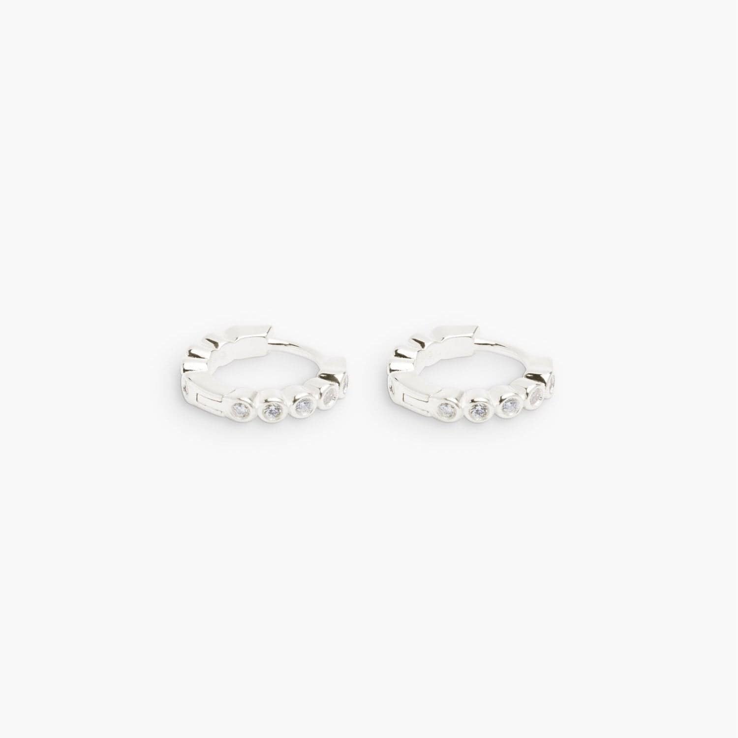 RAGBAG Øreringe Oda Mini hoops - sølv 12131-SS