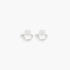 RAGBAG Øreringe Odette hoops, sølv 12110-ss