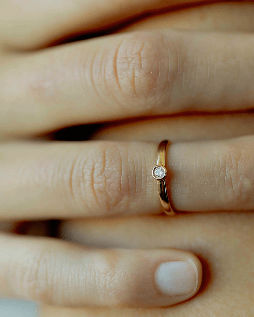 RAGBAG Ringe Odette mini ring - forgyldt