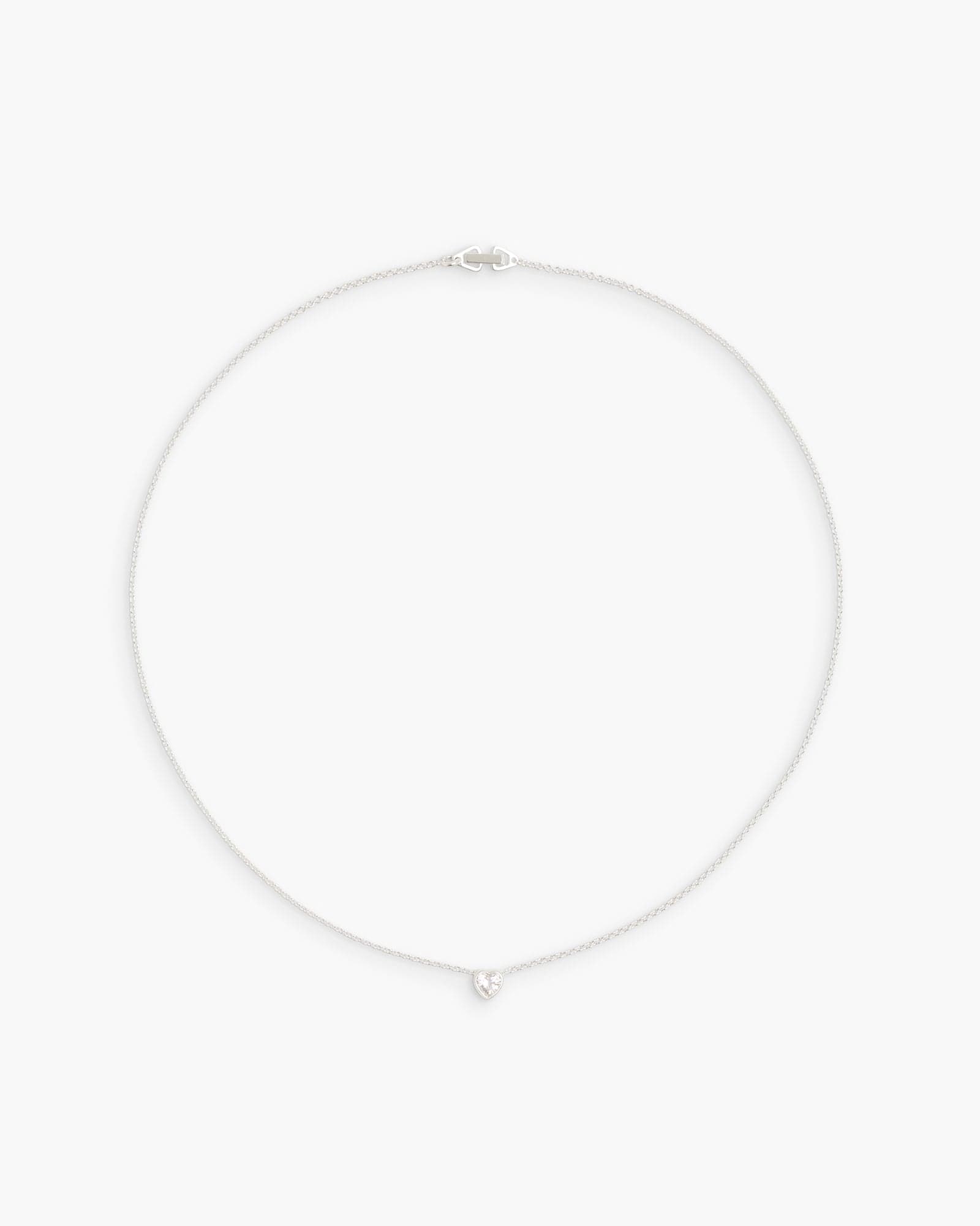 RAGBAG Armbånd Ophelia halskæde med hjerte - sølv 15052-SS