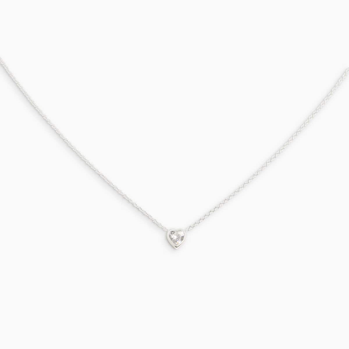 RAGBAG Armbånd Ophelia halskæde med hjerte - sølv 15052-SS