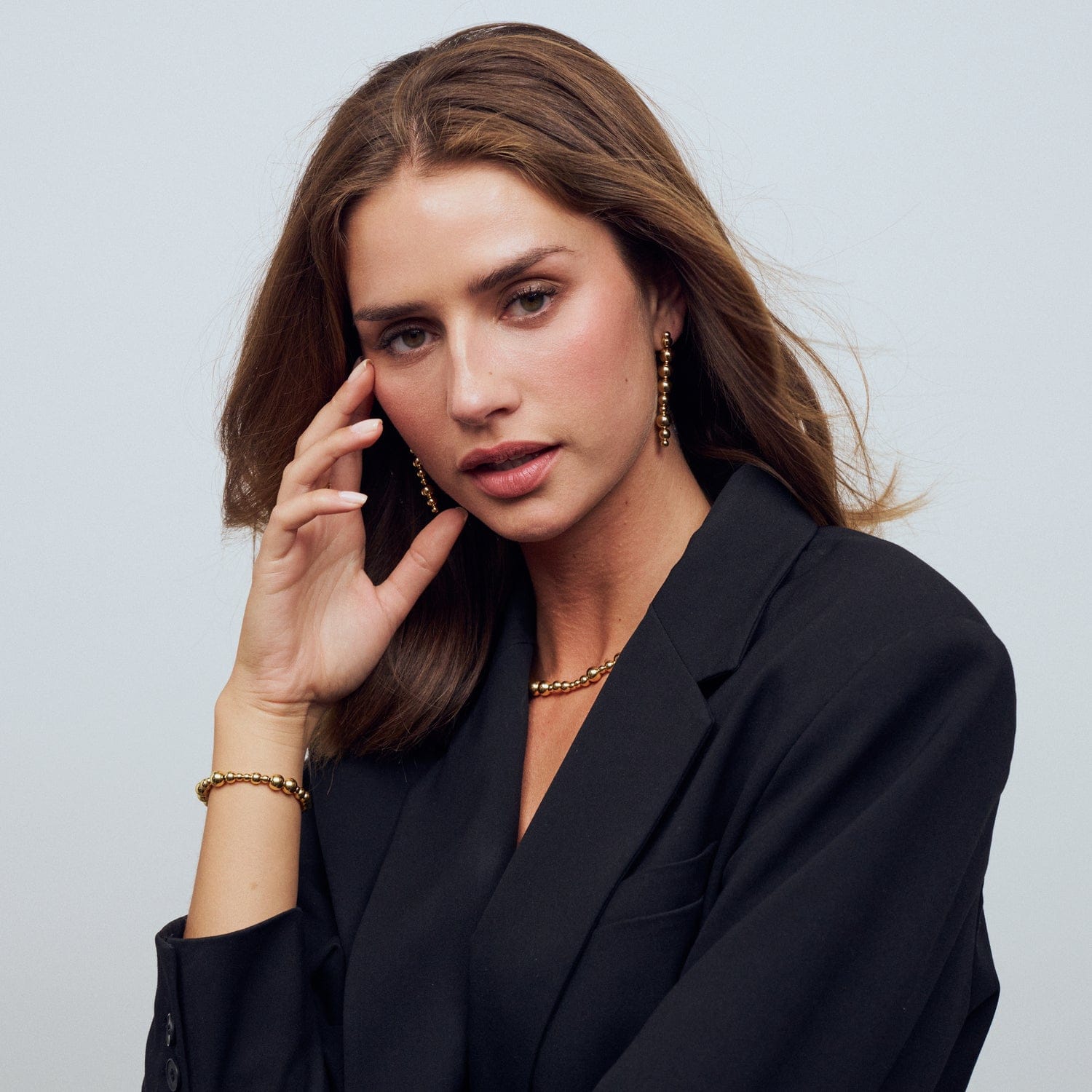 Sif Jakobs Armbånd Bormio grande armbånd - forgyldt SJ-B2598-YG