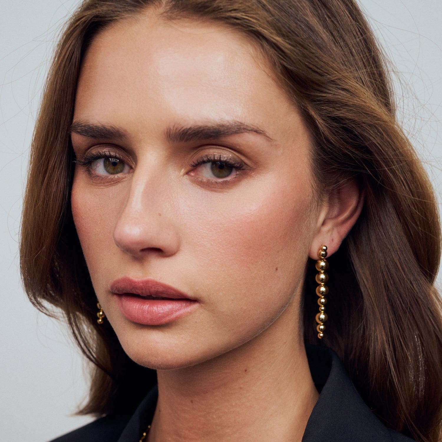 Sif Jakobs Øreringe Bormio Lungo øreringe - forgyldt SJ-E2740-YG