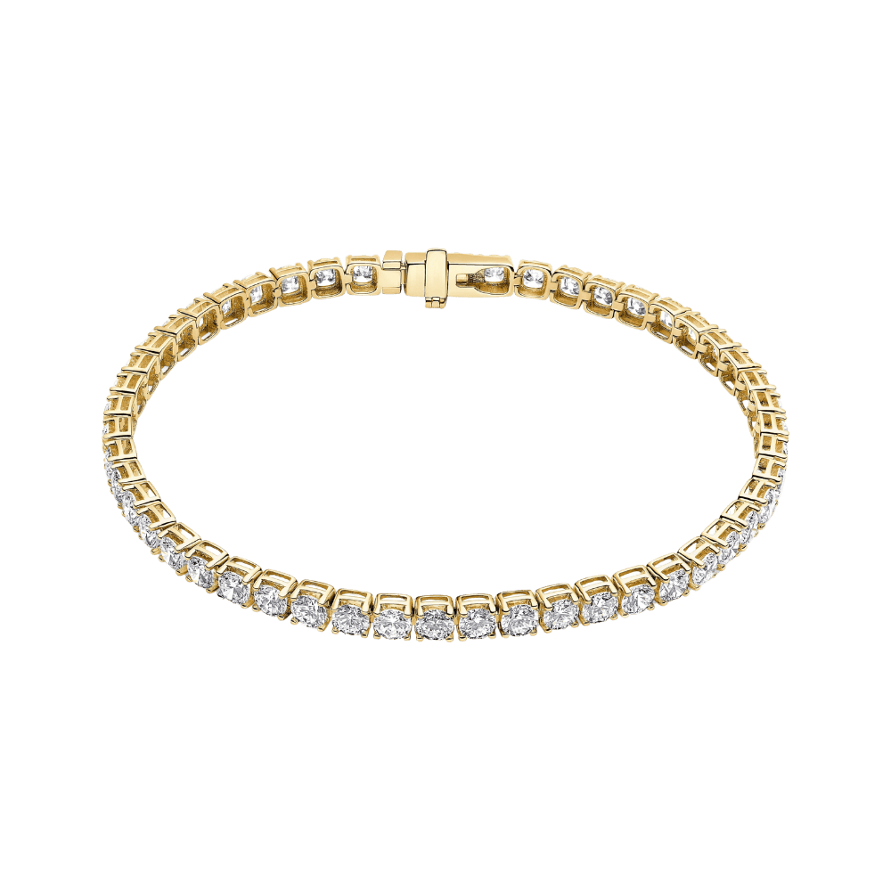 Sif Jakobs Armbånd Diamante tennis armbånd large - 14 karat guld