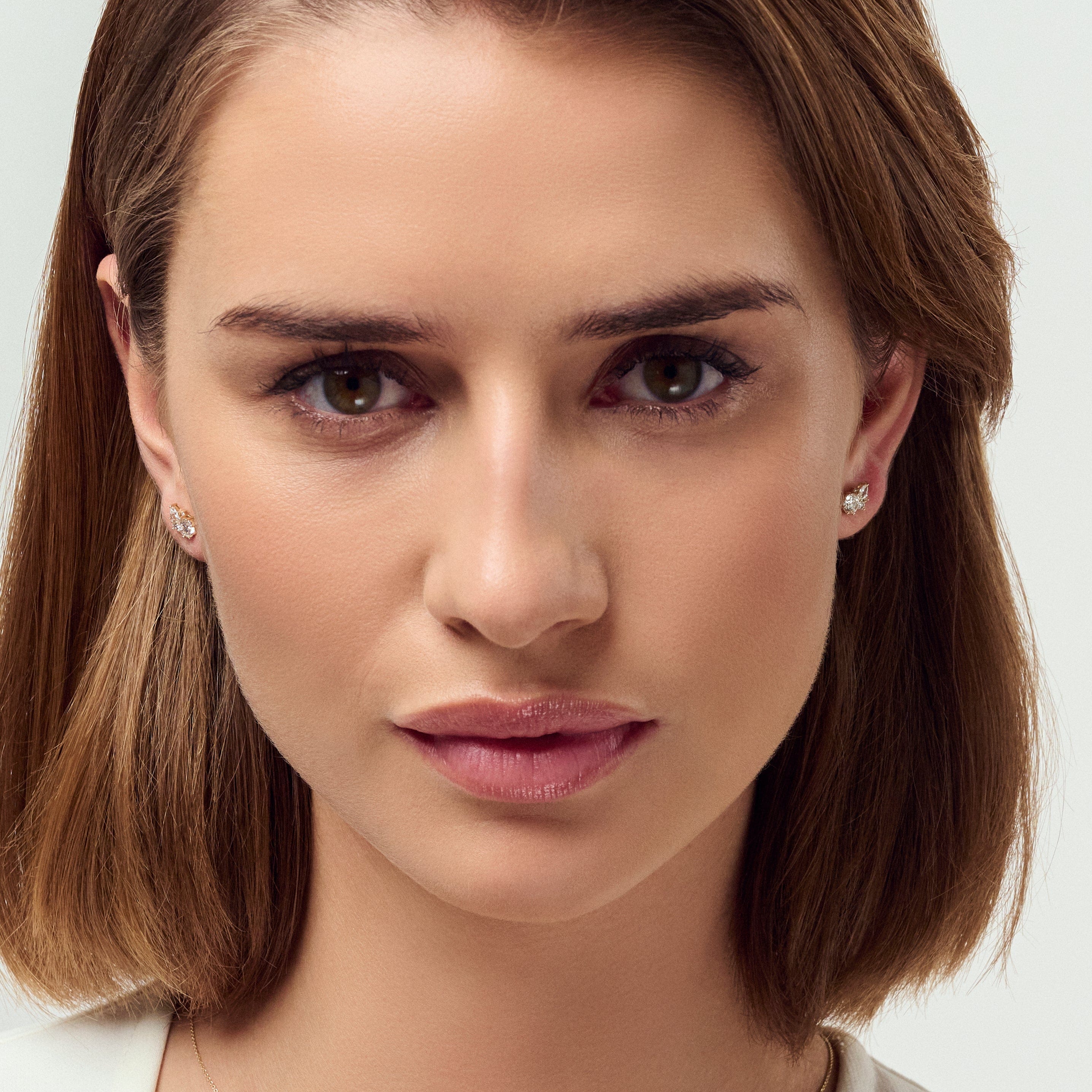 Sif Jakobs øreringe Lovere ørering med labgrown diamanter - 14K SJ-E2550-WD-YG