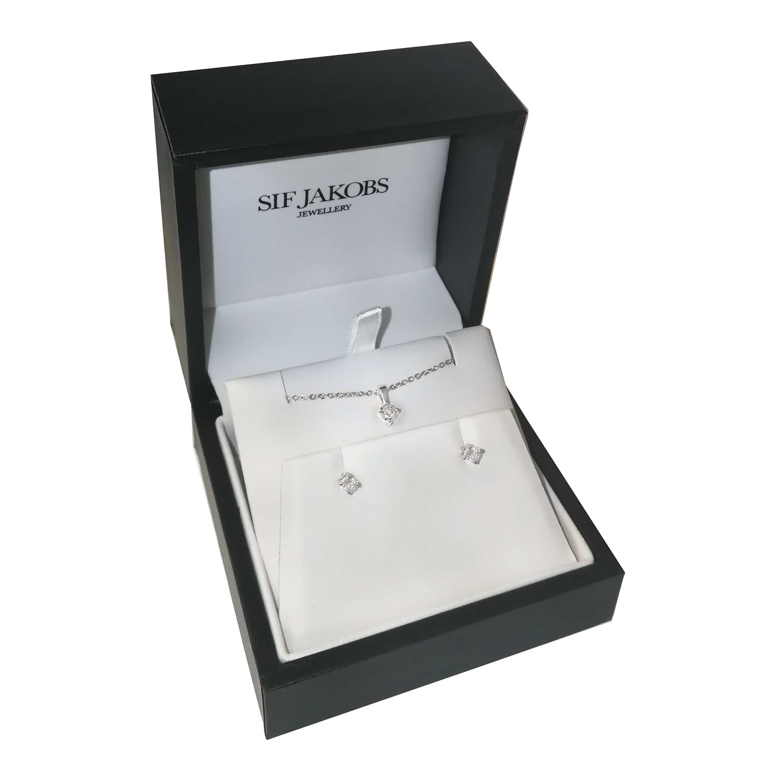 Sif Jakobs Øreringe Princess sæt round - sølv SJ-E5MMP6MMRD_45-CZ