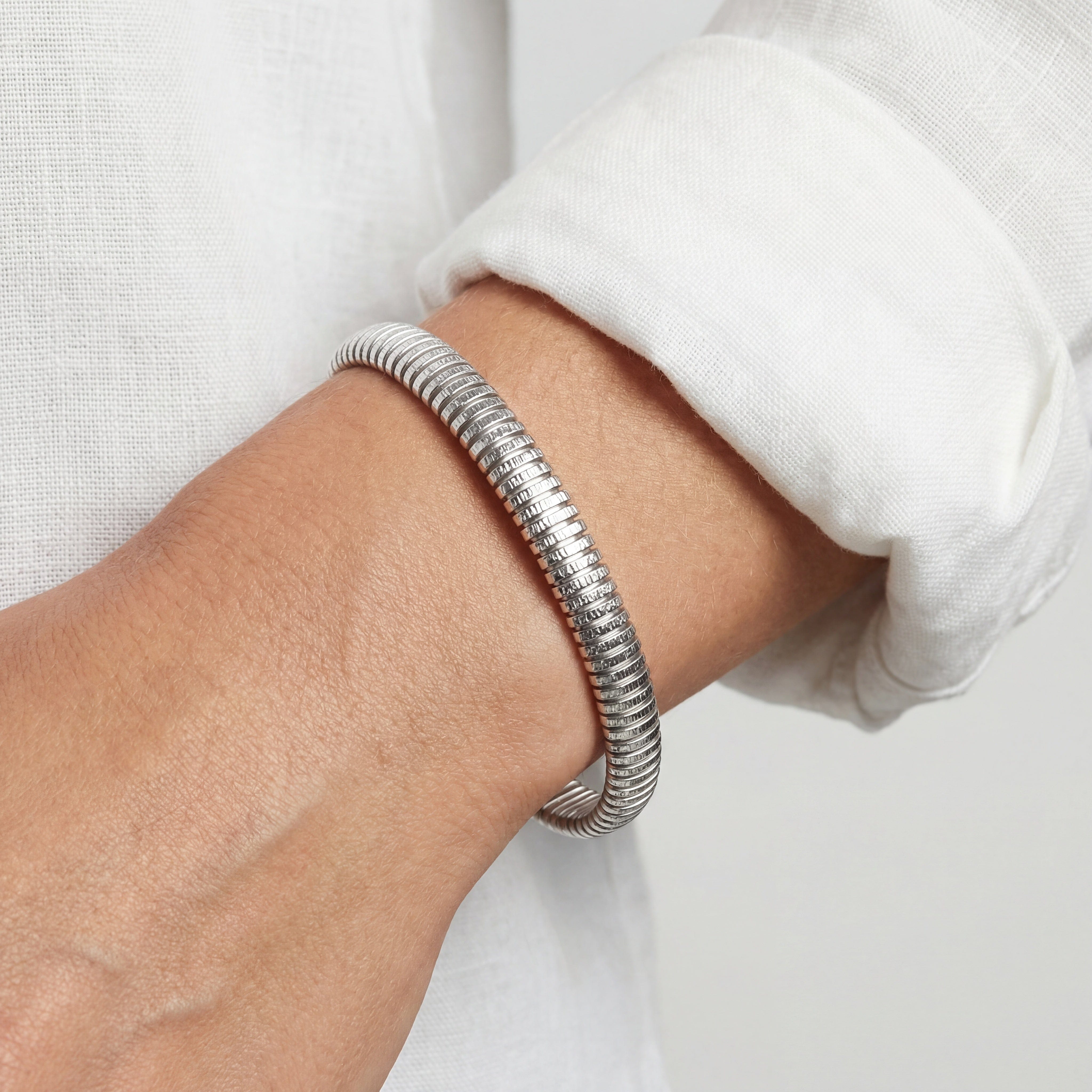 Sif Jakobs Bangles RIVA BANGLE armbånd - sølv SJ-BG2755