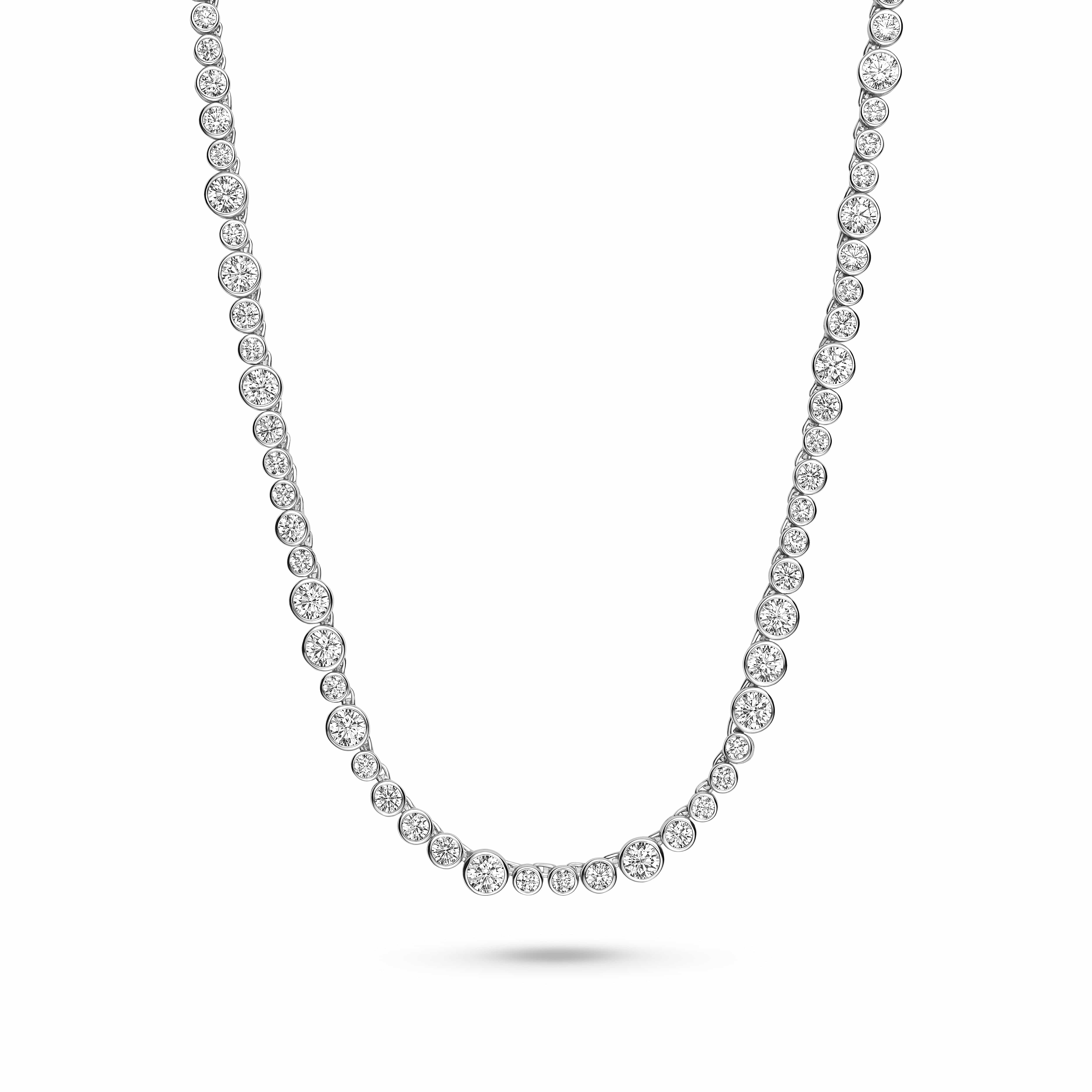 Sif Jakobs Halskæder SARDINIEN ALTRO halskæde med hvide zirkoner - sølv SJ-N2775-CZ