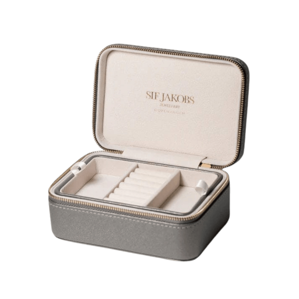 Sif Jakobs Smykkeskrin Sif Jakob travel box grande metallic shine SJ-SY8916