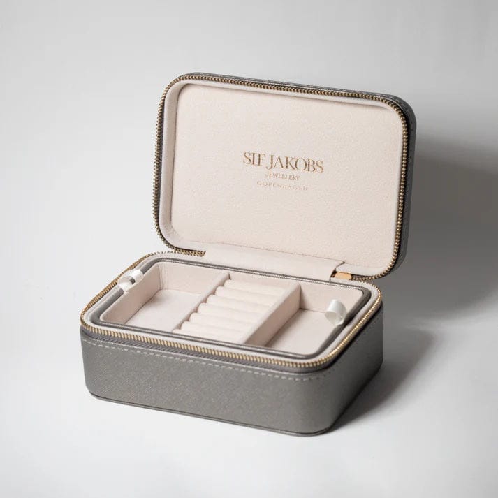 Sif Jakobs Smykkeskrin Sif Jakob travel box grande metallic shine SJ-SY8916