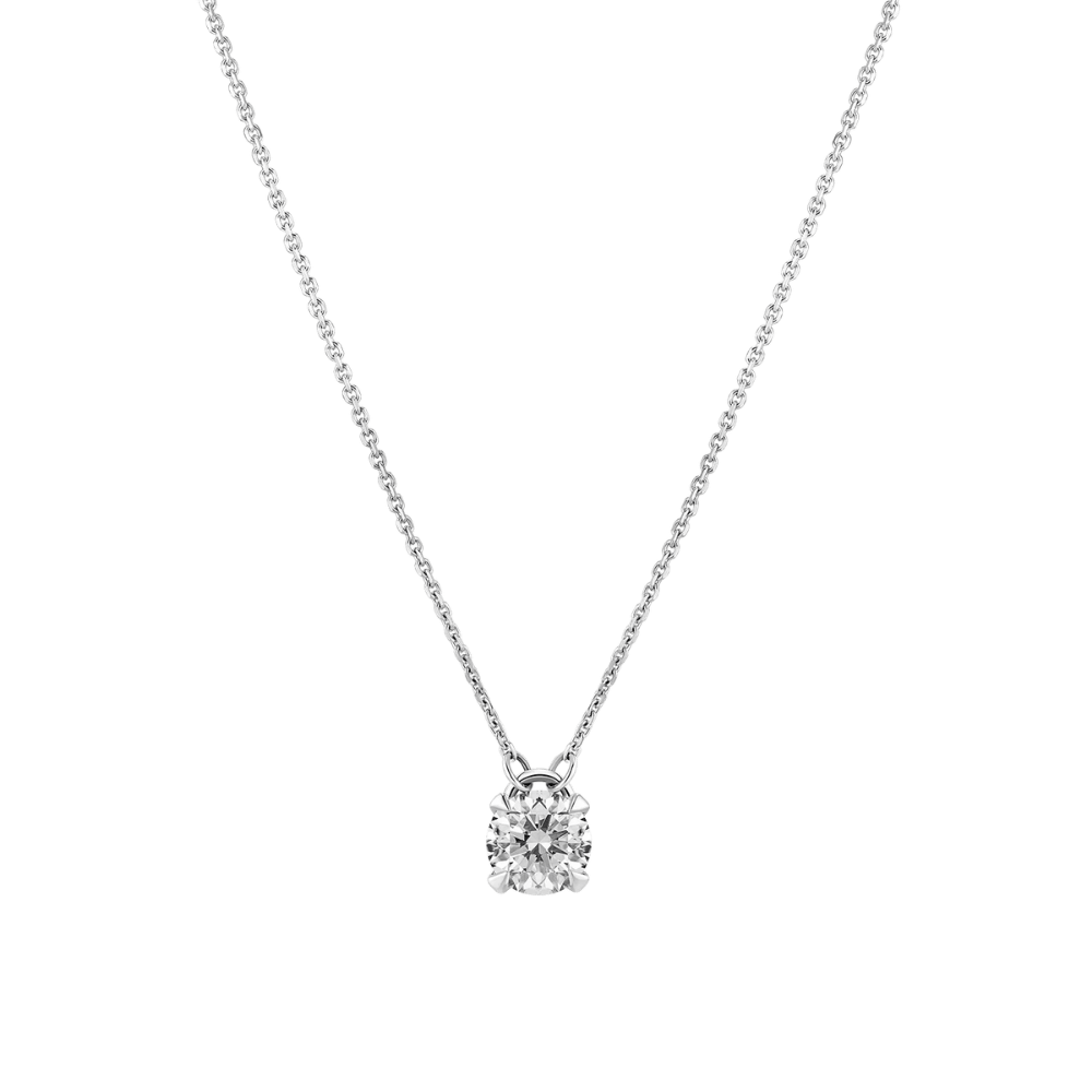 Sif Jakobs Halskæder Venice halskæde med diamant 0,5 carat - 14 karat hvidguld SJ-N2507-WD-WG