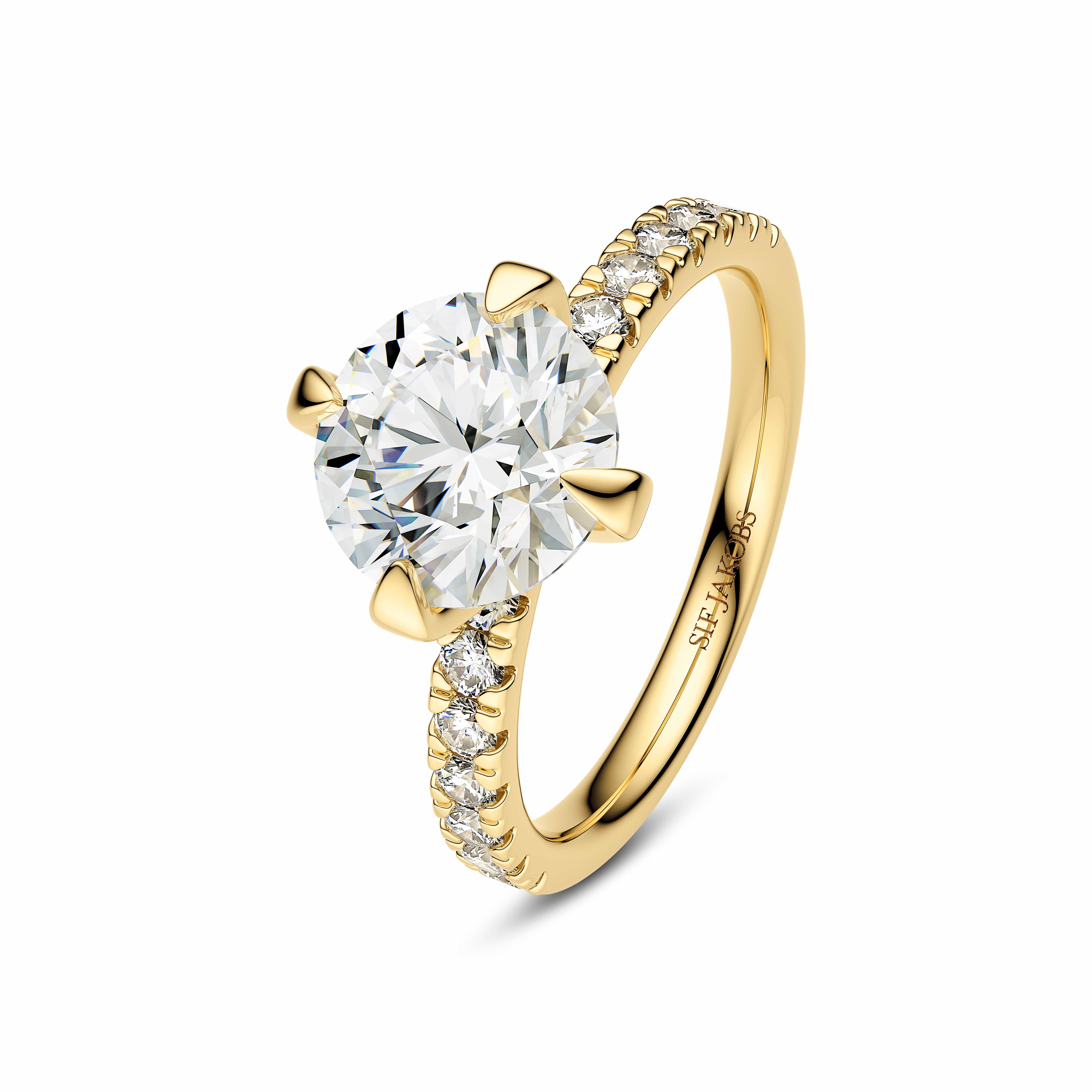 Sif Jakobs Ringe Venice Solitaire diamantring 2,32 carat - 14 karat guld