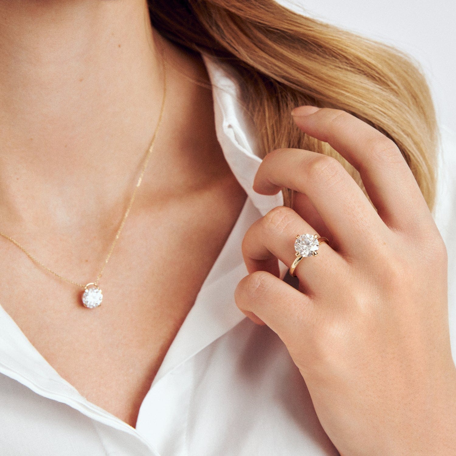 Sif Jakobs Ringe Venice Solitaire diamantring 3,00 carat - 14 karat hvidguld