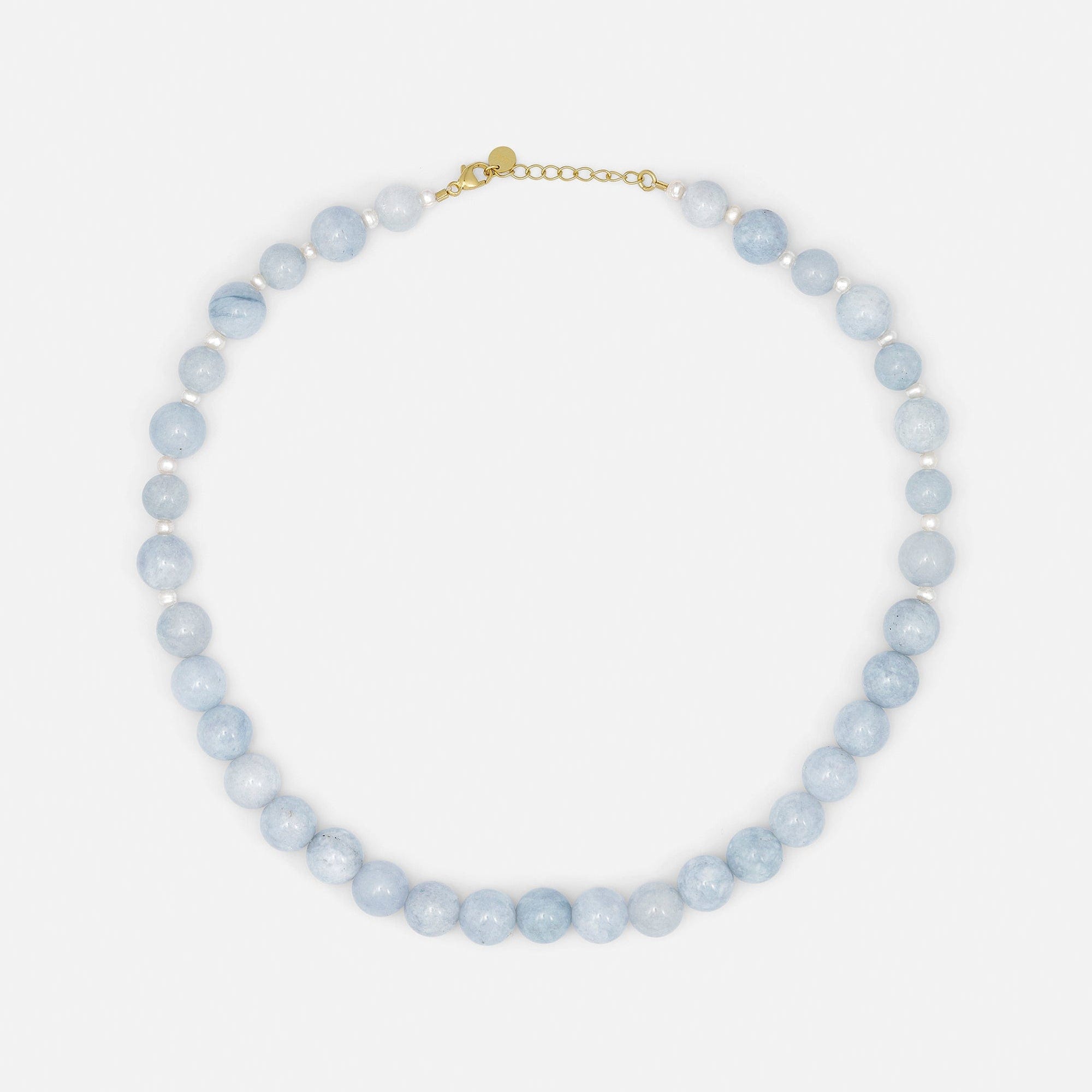 Sorelle Jewellery Halskæder Fearless perlehalskæde - forgyldt fearless-neck-fg