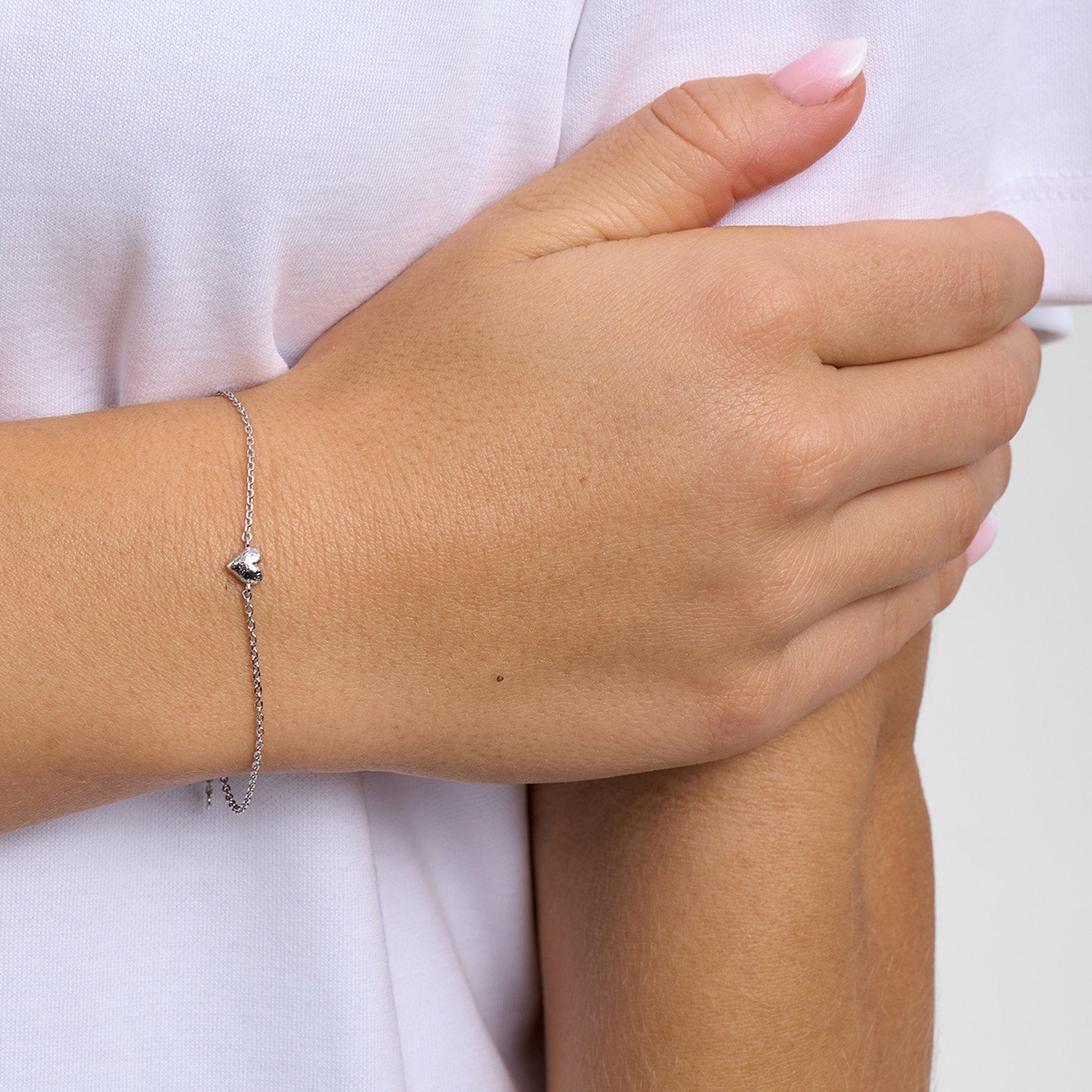 Studio Z Amour hjerte armbånd - forgyldt 7250357