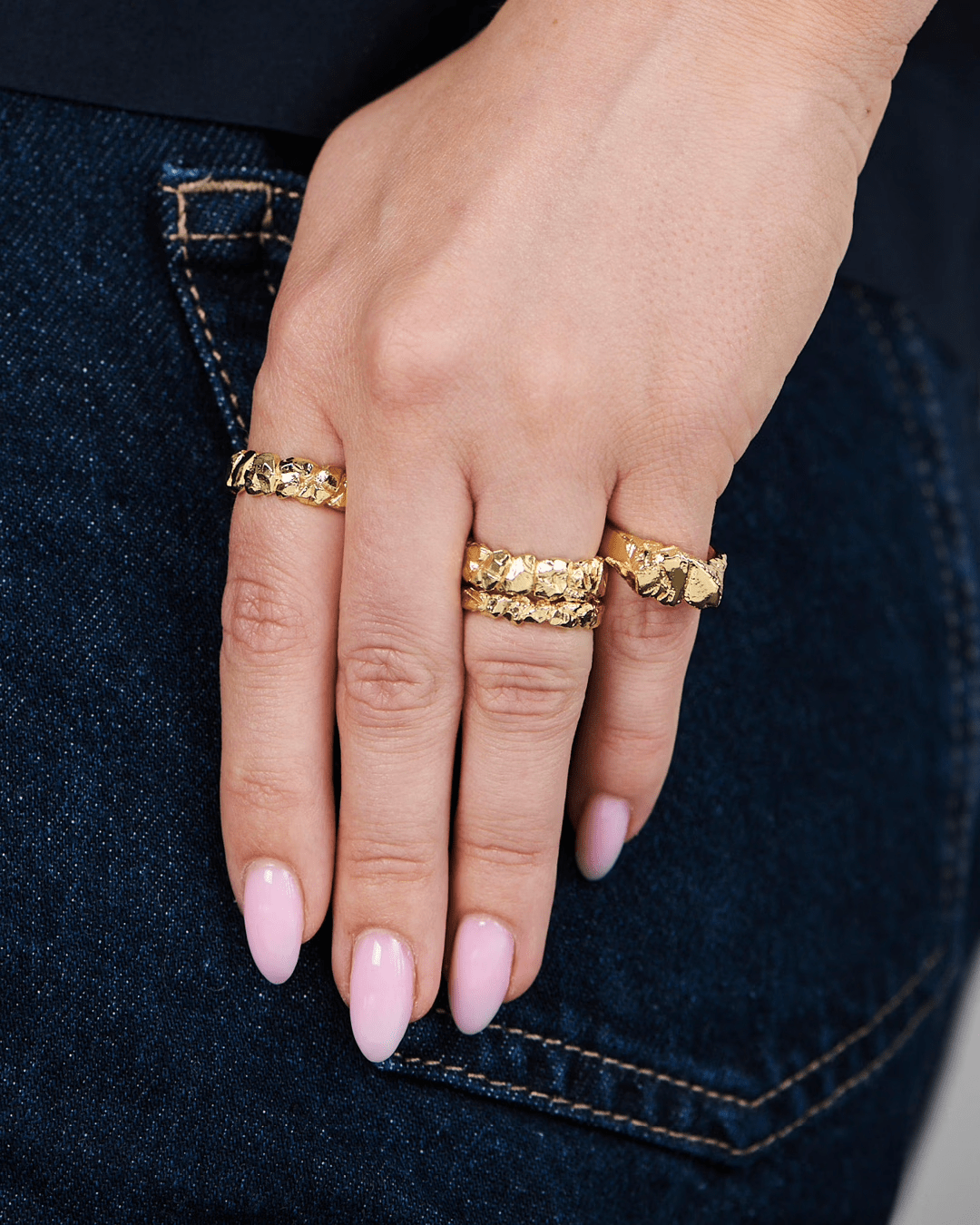 Studio Z Ringe Element ring - forgyldt