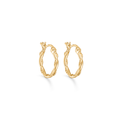 Studio Z Øreringe Era creol - forgyldt 7210350