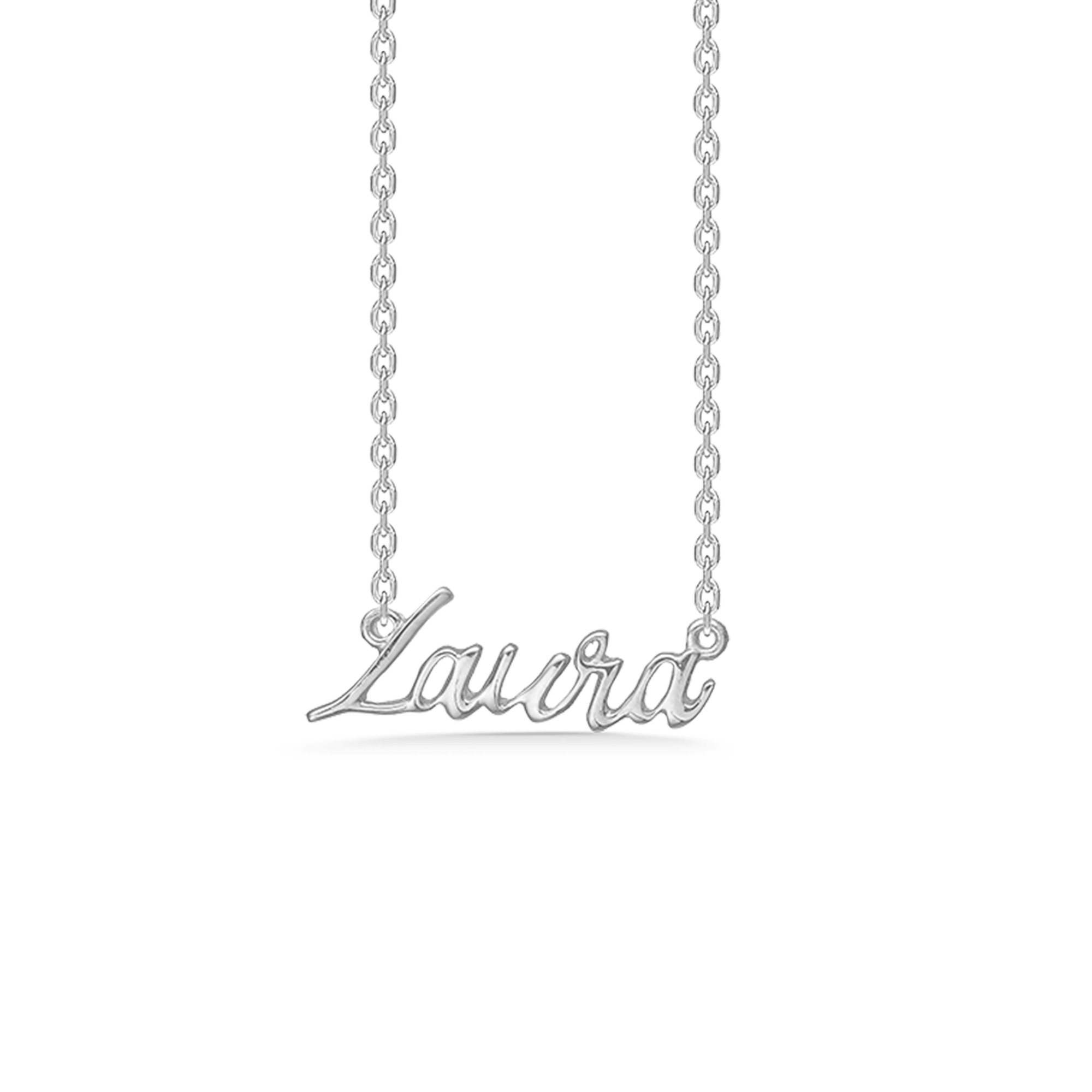 Studio Z Halskæder LAURA NAVNEHALSKÆDE - SØLV 7120-LAURA