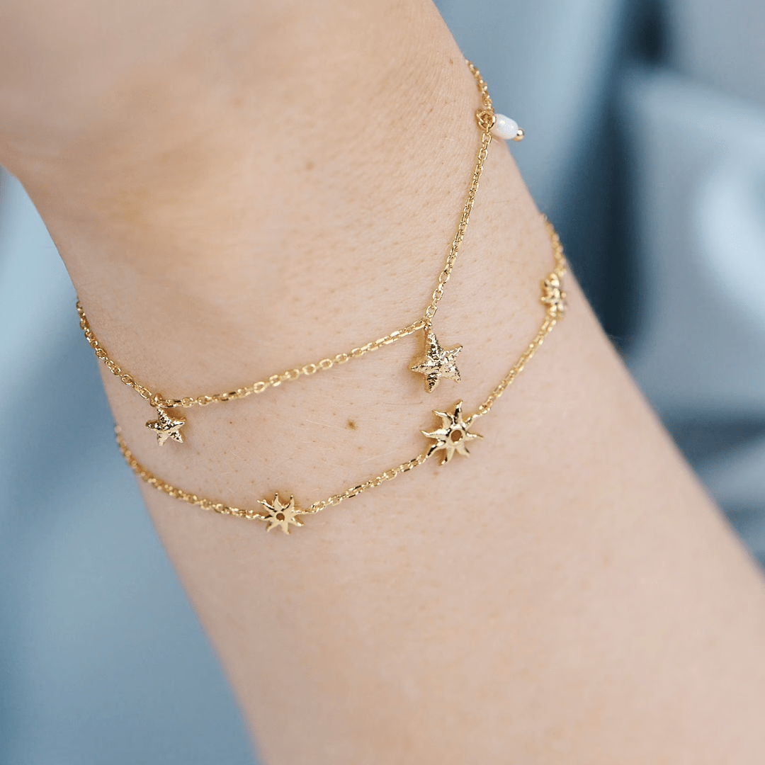 Studio Z Armbånd Ocean Aura armbånd - forgyldt 7250923