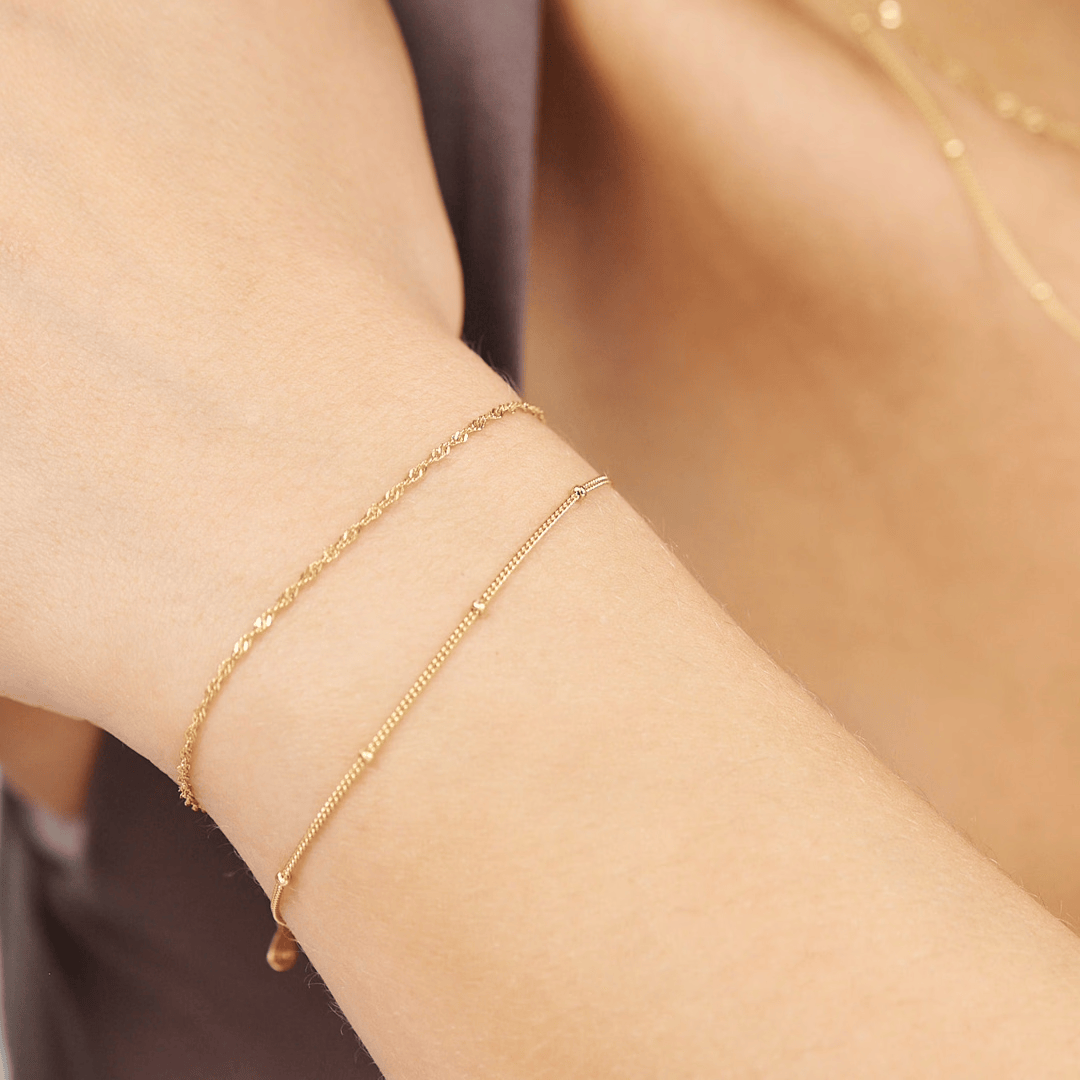 Studio Z Armbånd Orbit armbånd - forgyldt