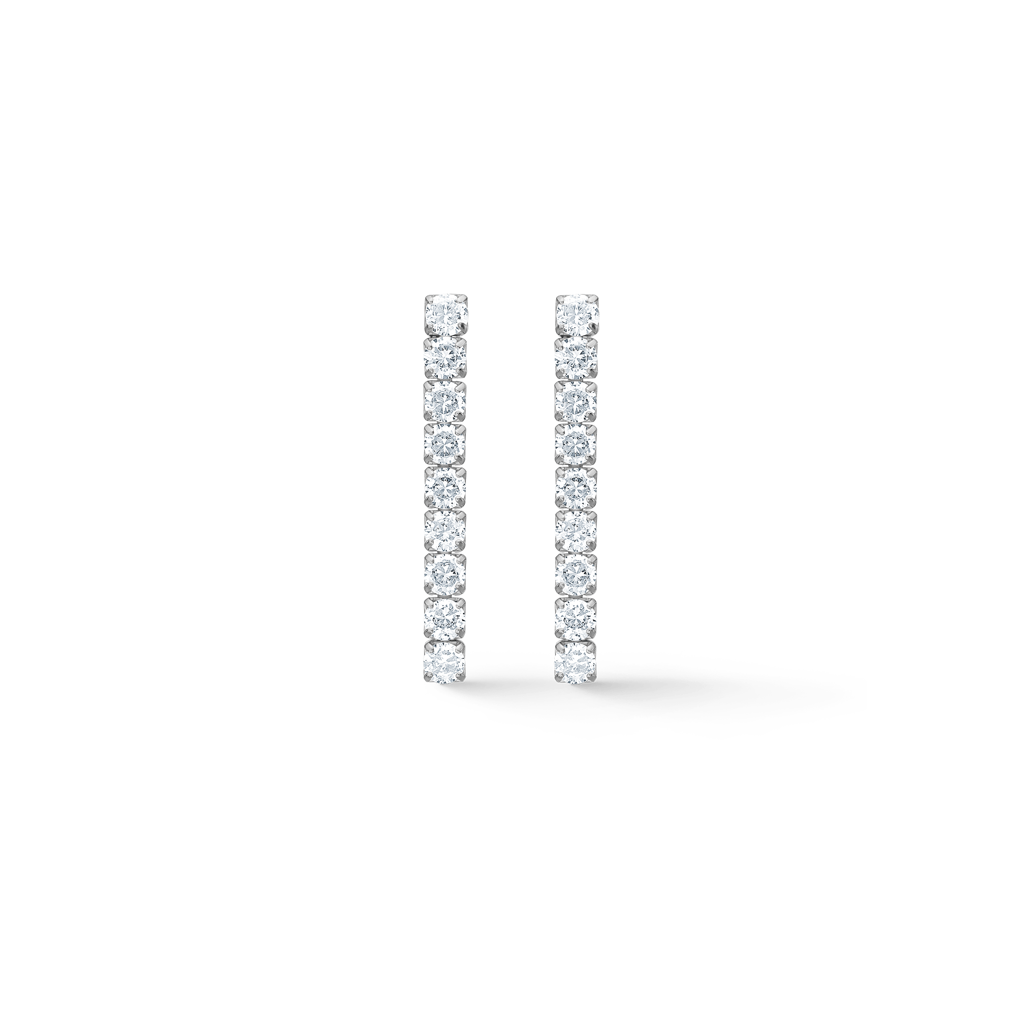 Studio Z Øreringe Red Cross ørestik med zirkon - sølv 7117000