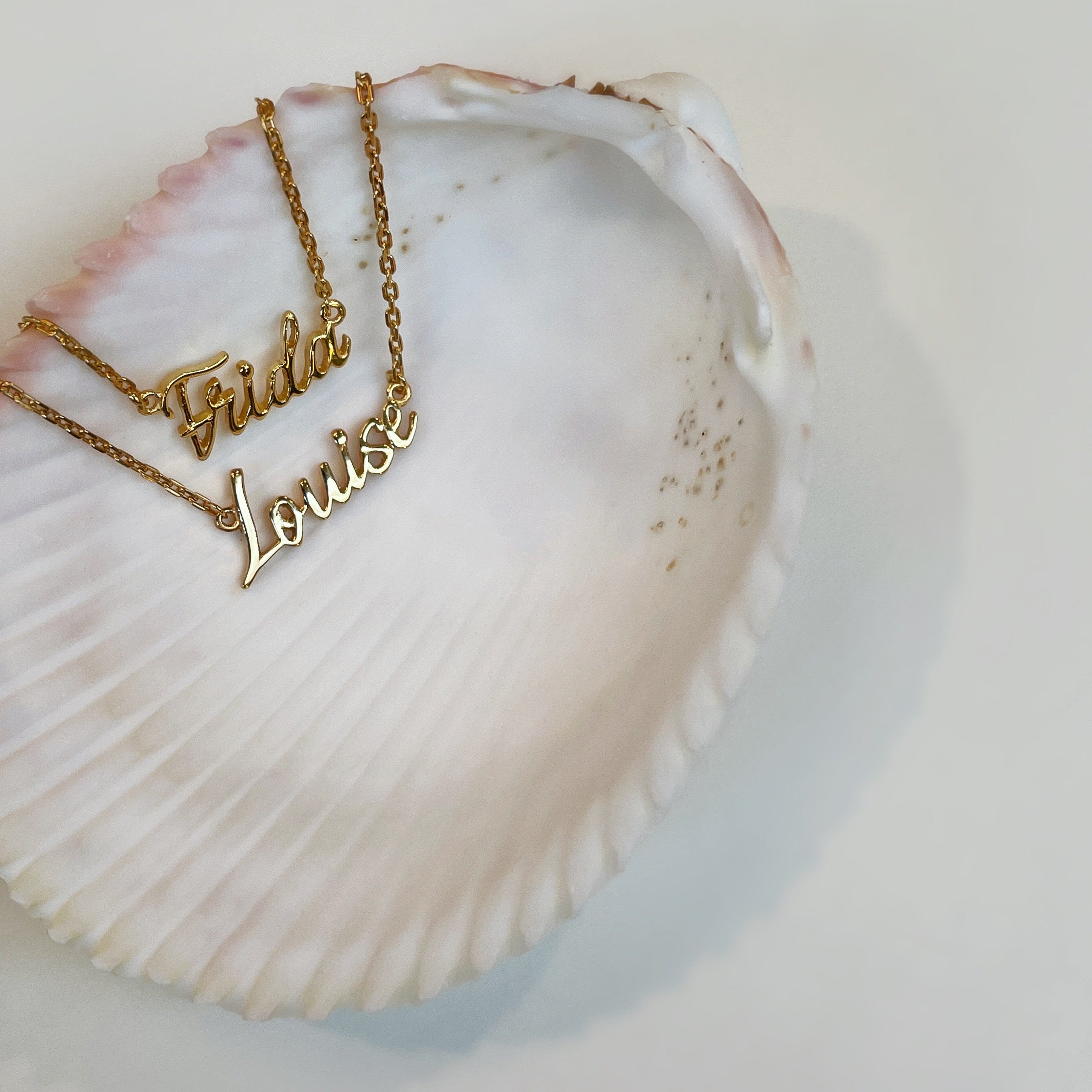 Studio Z Halskæder SOFIE NAVNEHALSKÆDE - FORGYLDT 7220-SOFIE