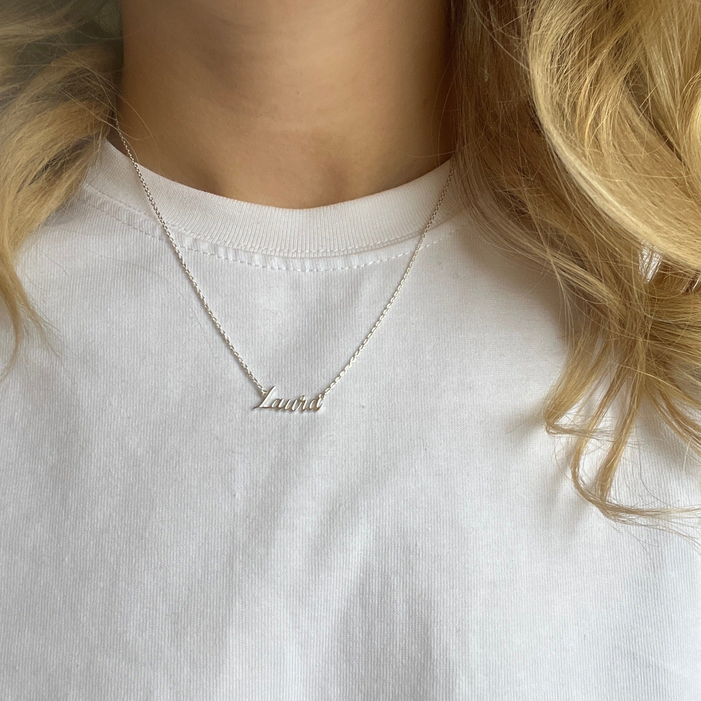 Studio Z Halskæder SOFIE NAVNEHALSKÆDE - FORGYLDT 7220-SOFIE