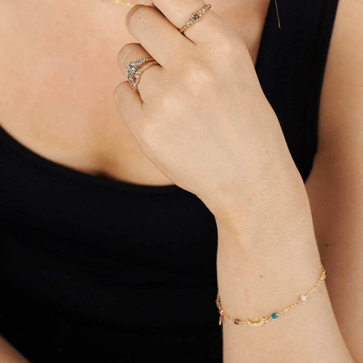 Studio Z Armbånd Starlight armbånd - forgyldt 7256441