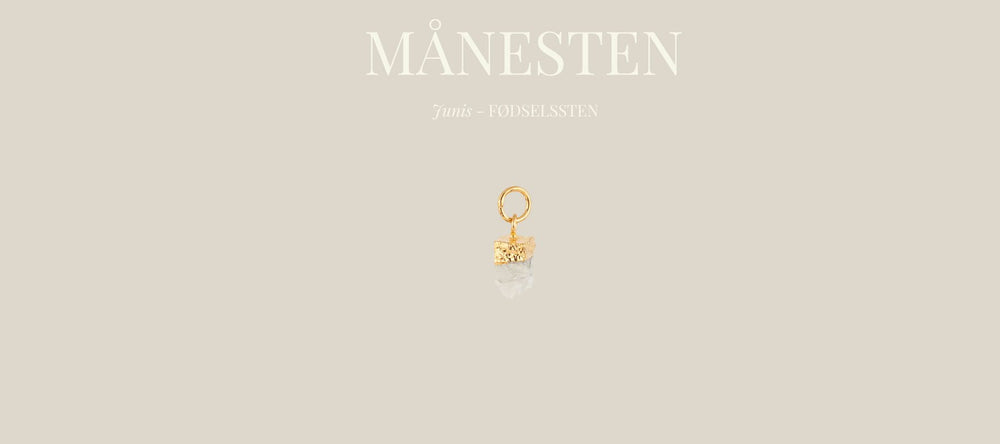 Junis fødselssten - perle og månesten