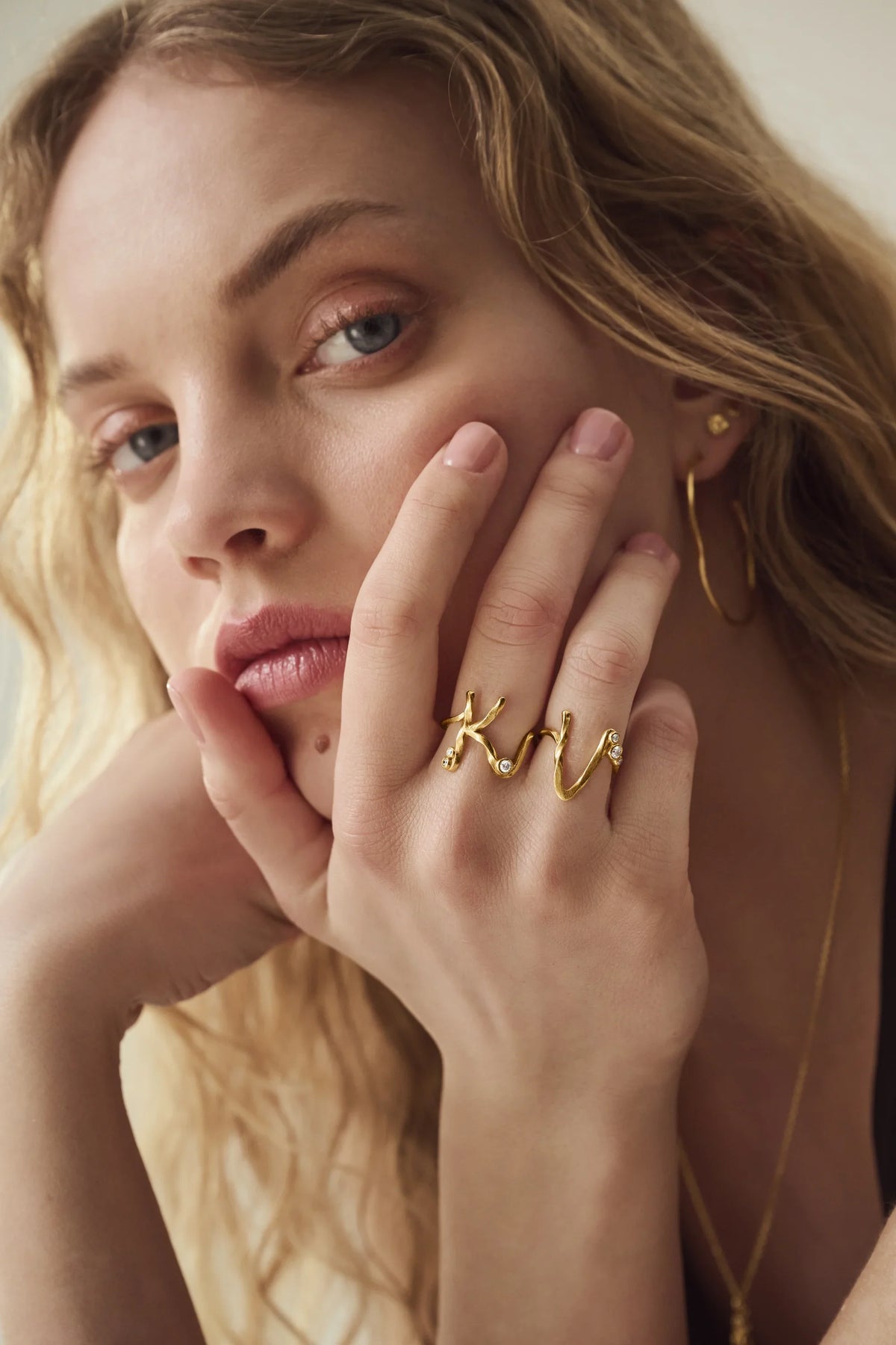 Maanesten alphabet ringe