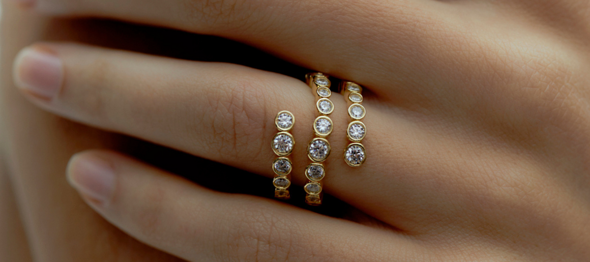Ragbag guld ringe