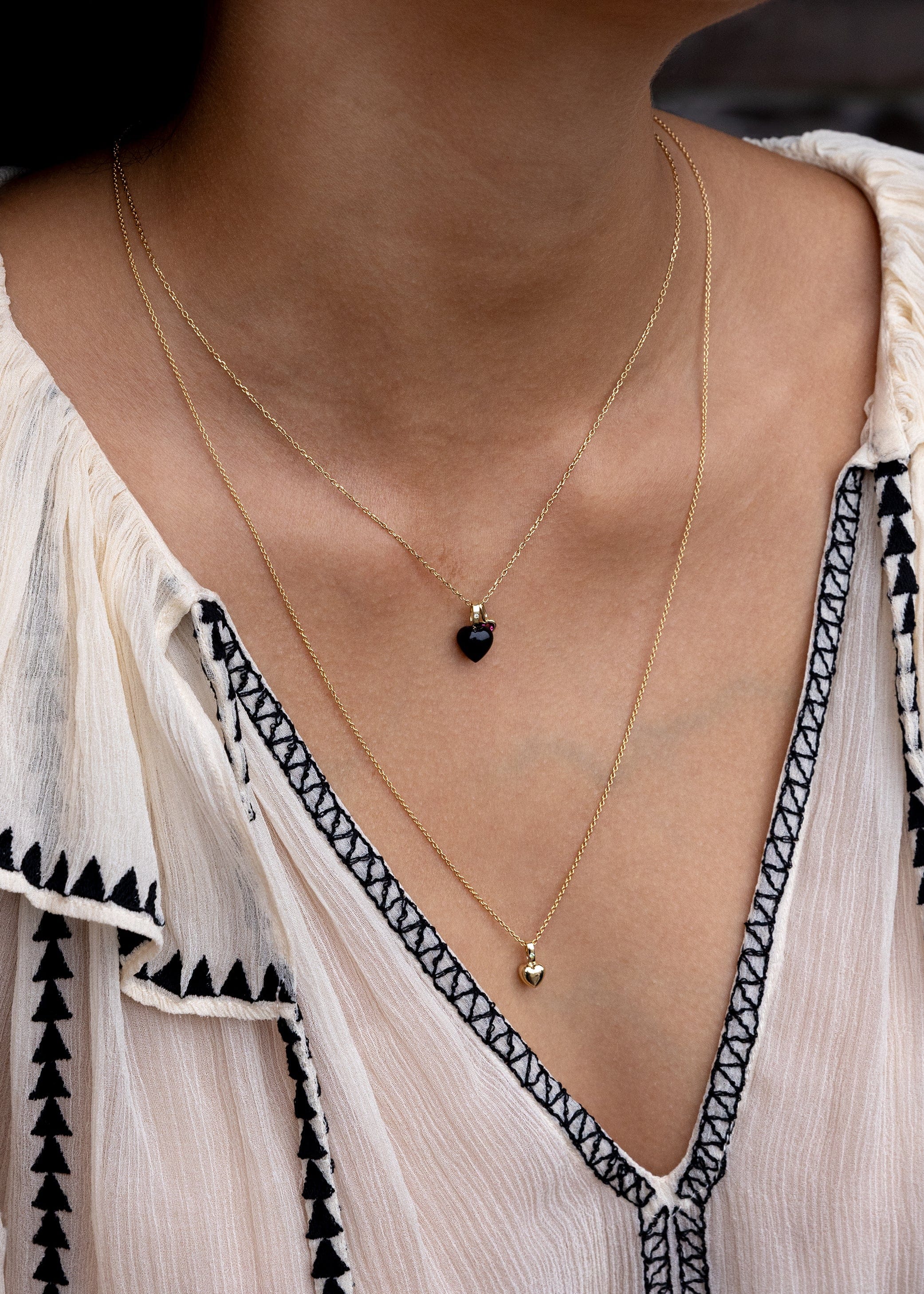 carre ringe i 10 karat
